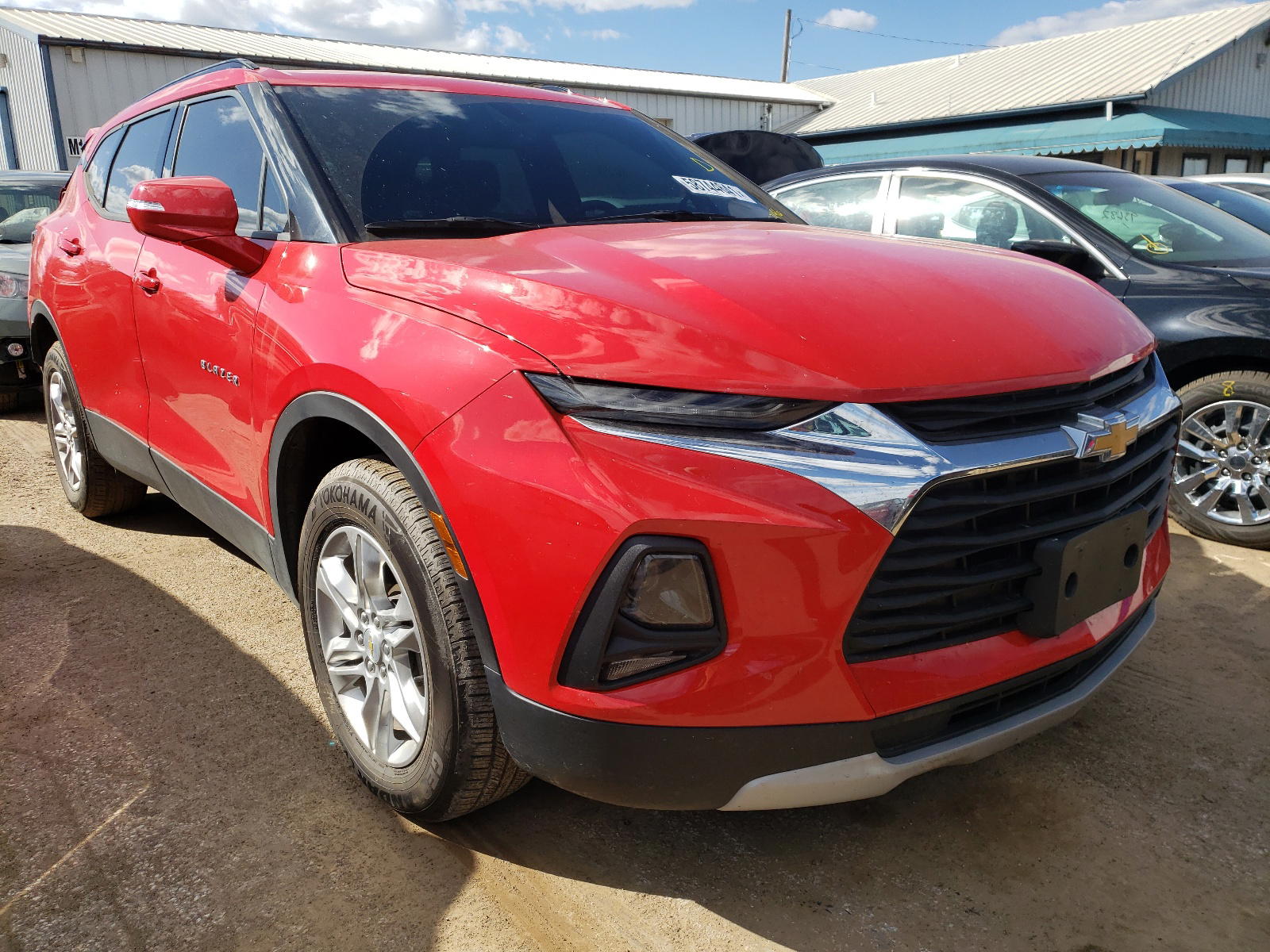 CHEVROLET BLAZER 2LT 2019 with VIN 3GNKBCRS2KS697196 - Photo from auction