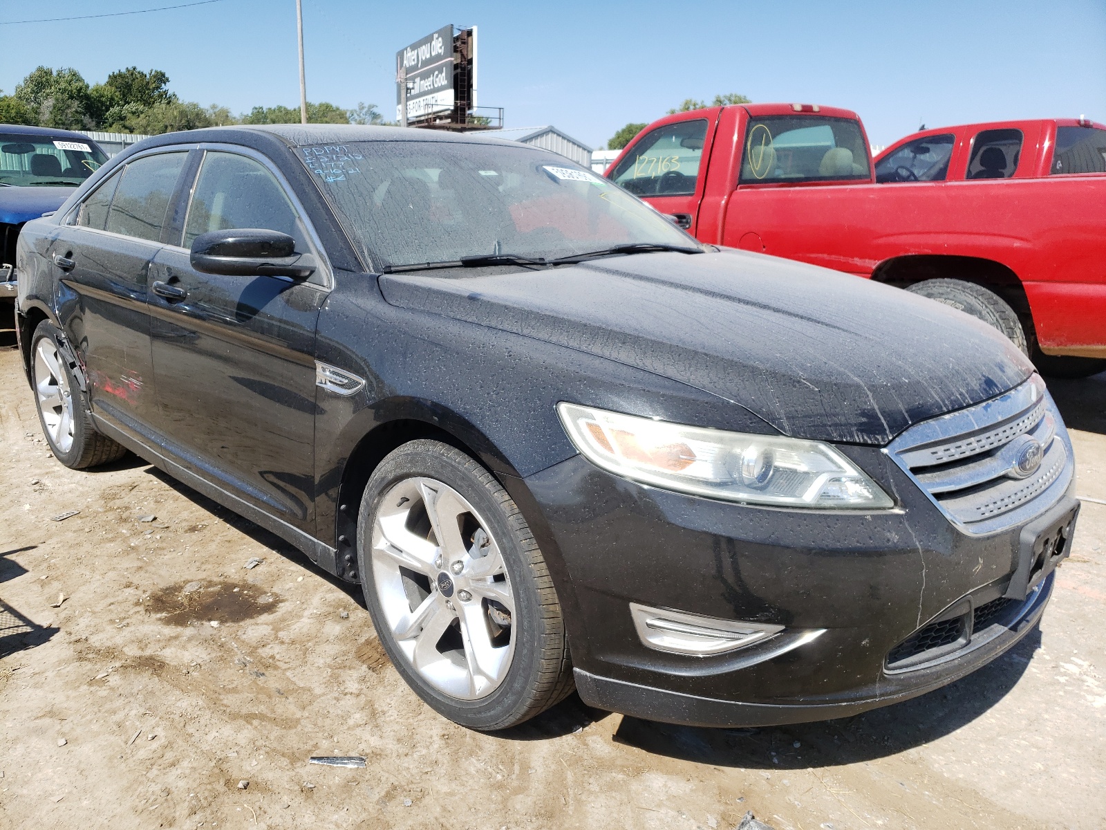 FORD TAURUS SHO 2010 with VIN 1FAHP2KT3AG140284 - Photo from auction