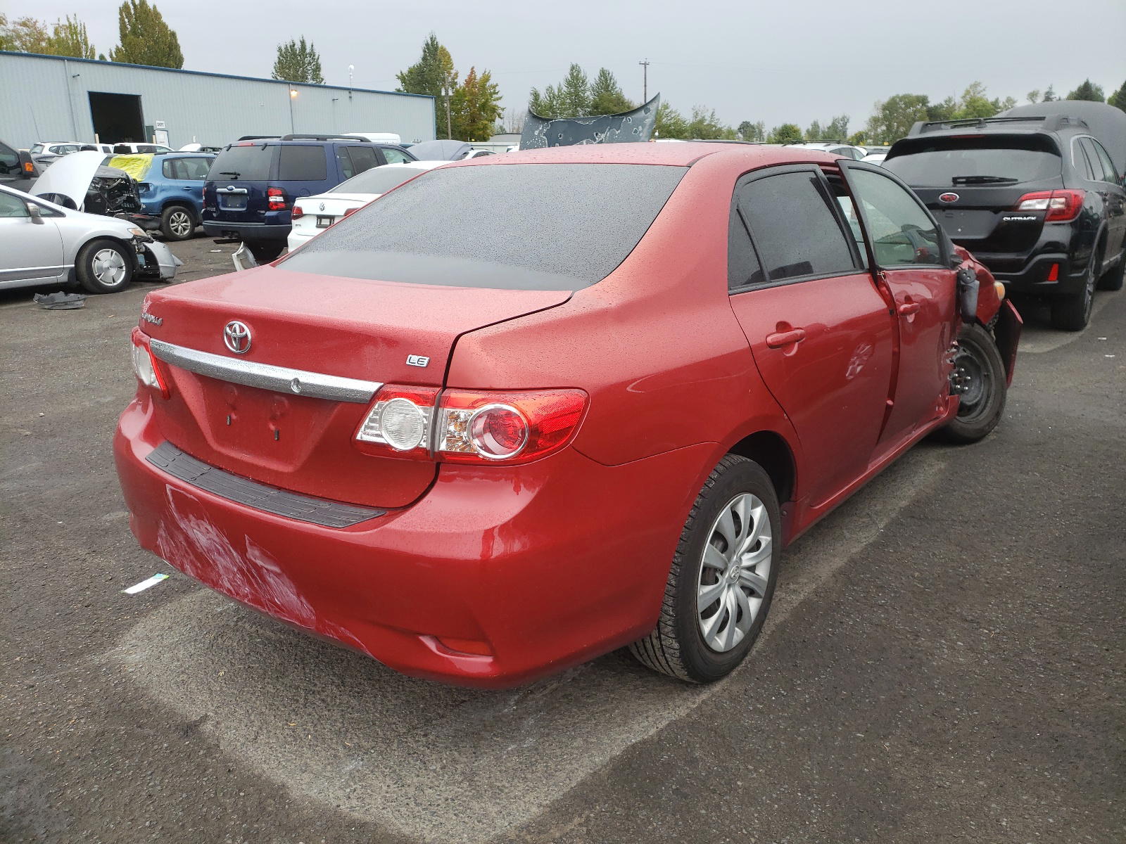 Photo 4 from auction – 2012 TOYOTA COROLLA BA with VIN JTDBU4EE4C9172654