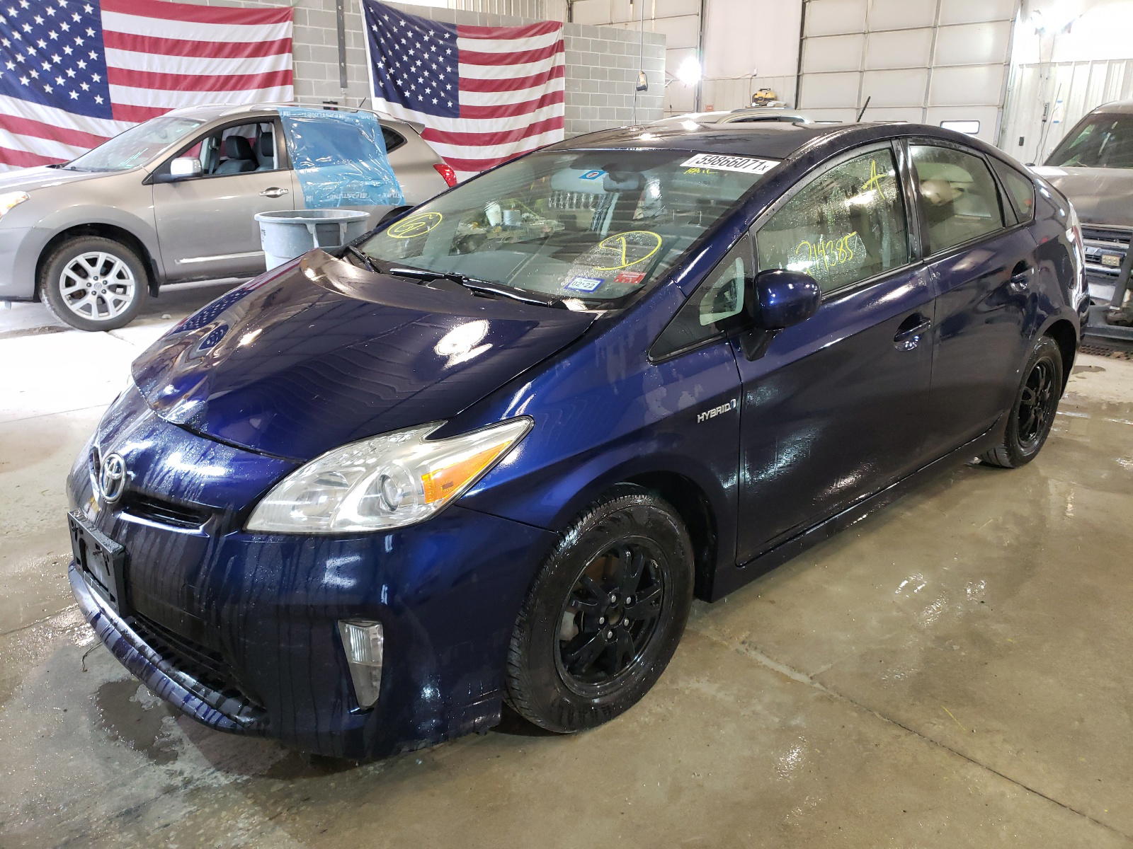 Photo 2 from auction – 2012 TOYOTA PRIUS with VIN JTDKN3DU0C1550483