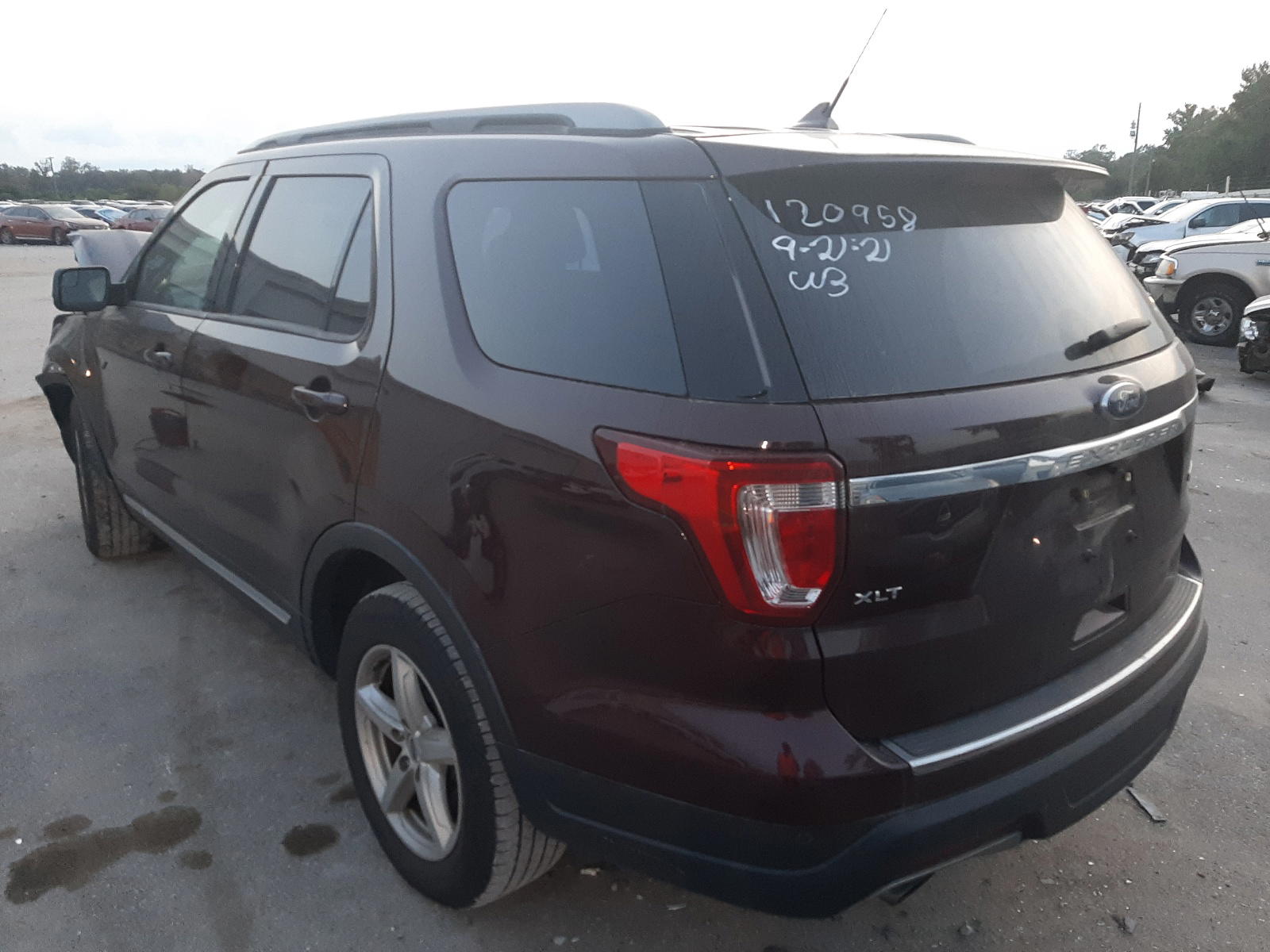 Photo 3 from auction – 2018 FORD EXPLORER X with VIN 1FM5K7DH1JGA78574