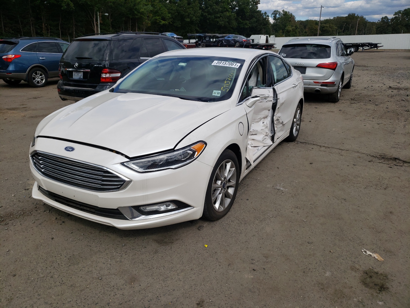 Photo 2 from auction – 2017 FORD FUSION SE with VIN 3FA6P0PU4HR352806