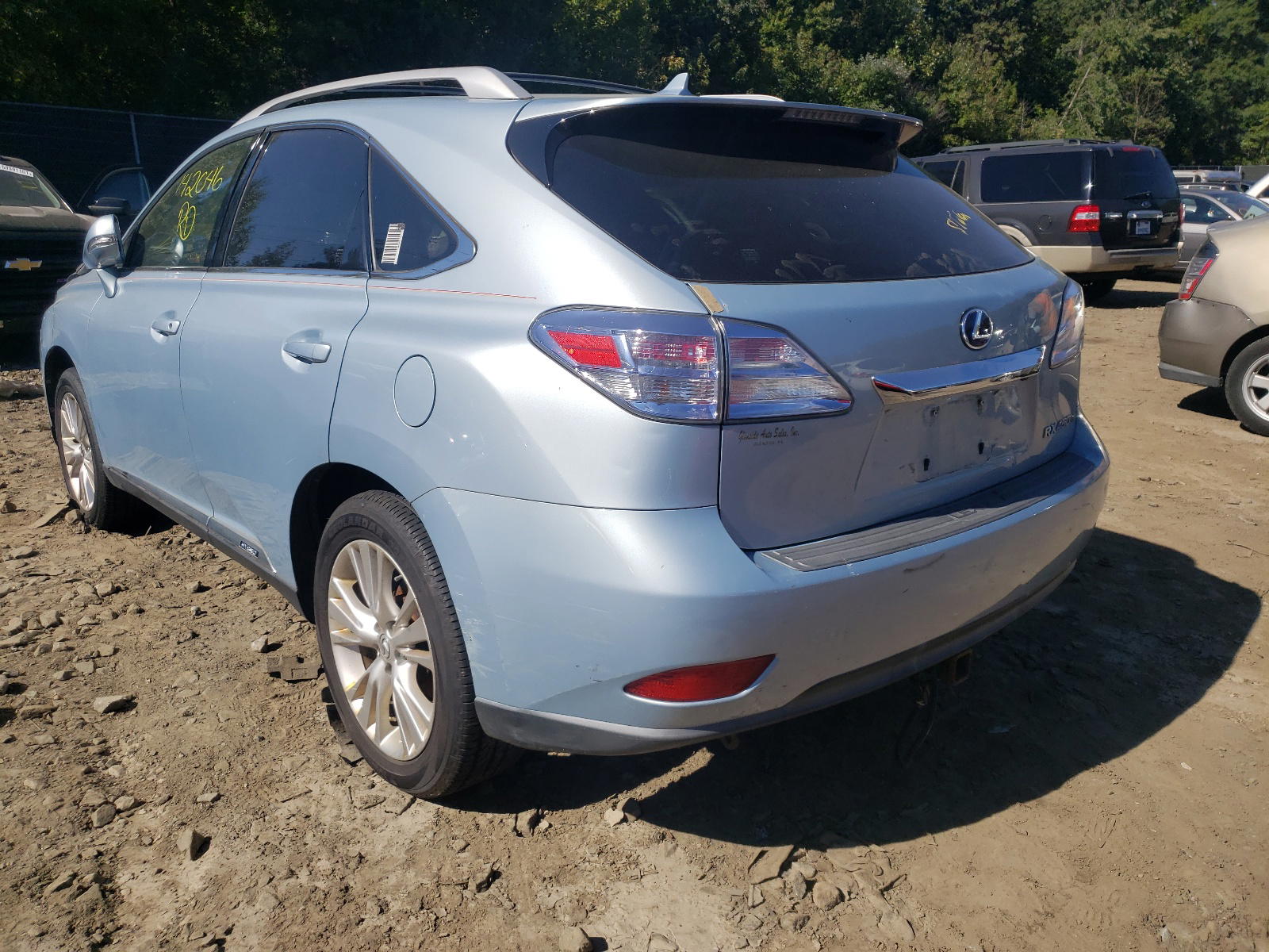 Photo 3 from auction – 2011 LEXUS RX 450 with VIN JTJBC1BAXB2032163