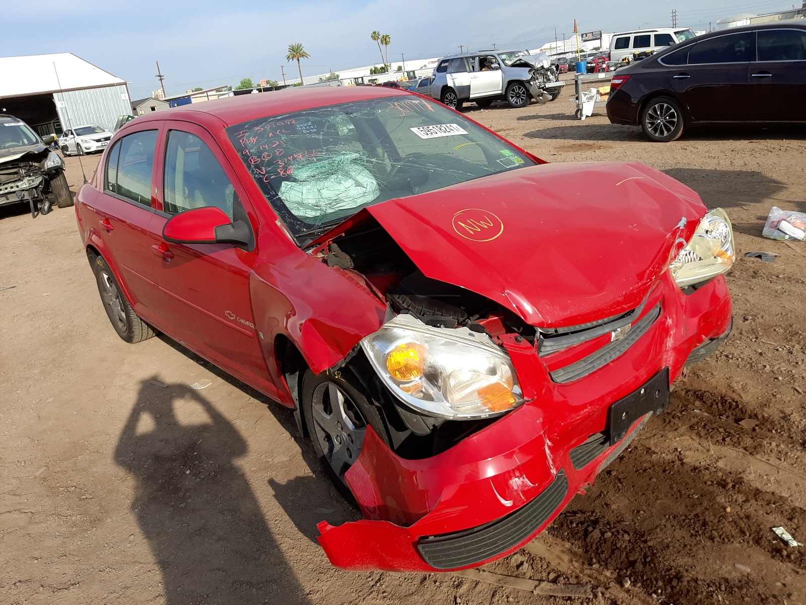 Photo 1 from auction – 2007 CHEVROLET COBALT LT with VIN 1G1AL55F377314466