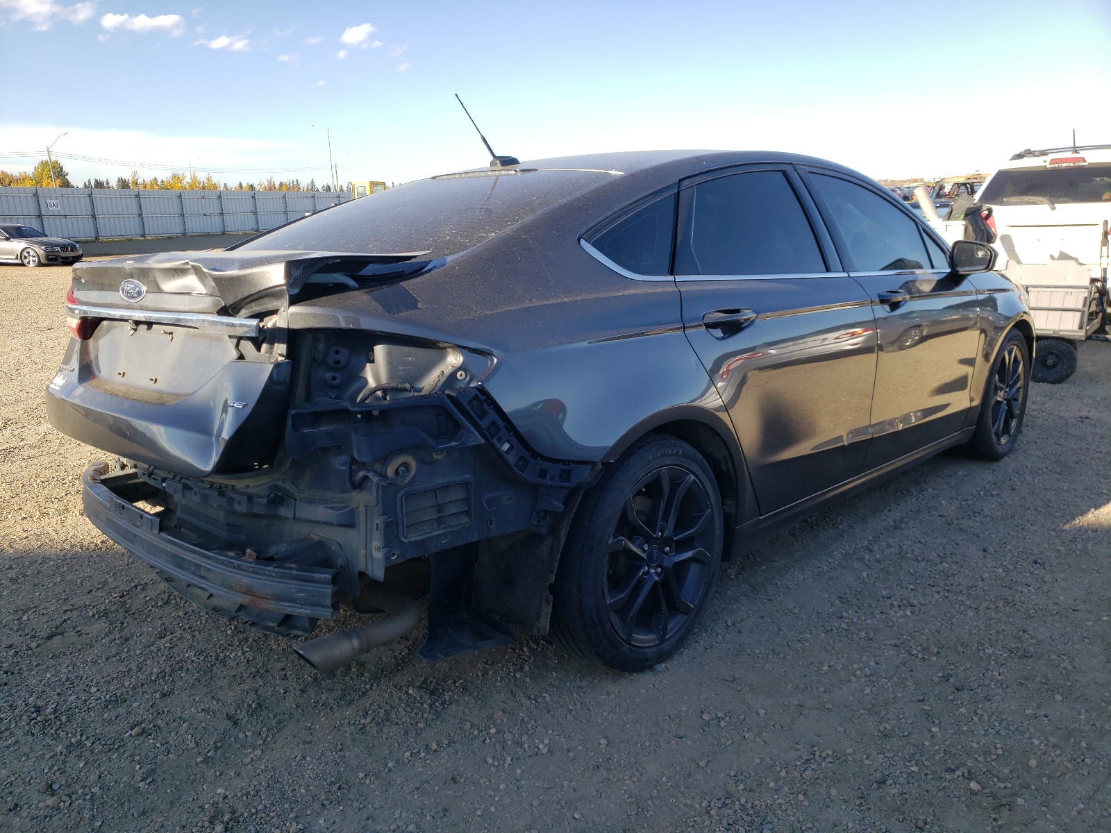 Photo 4 from auction – 2018 FORD FUSION SE with VIN 3FA6P0H76JR123185