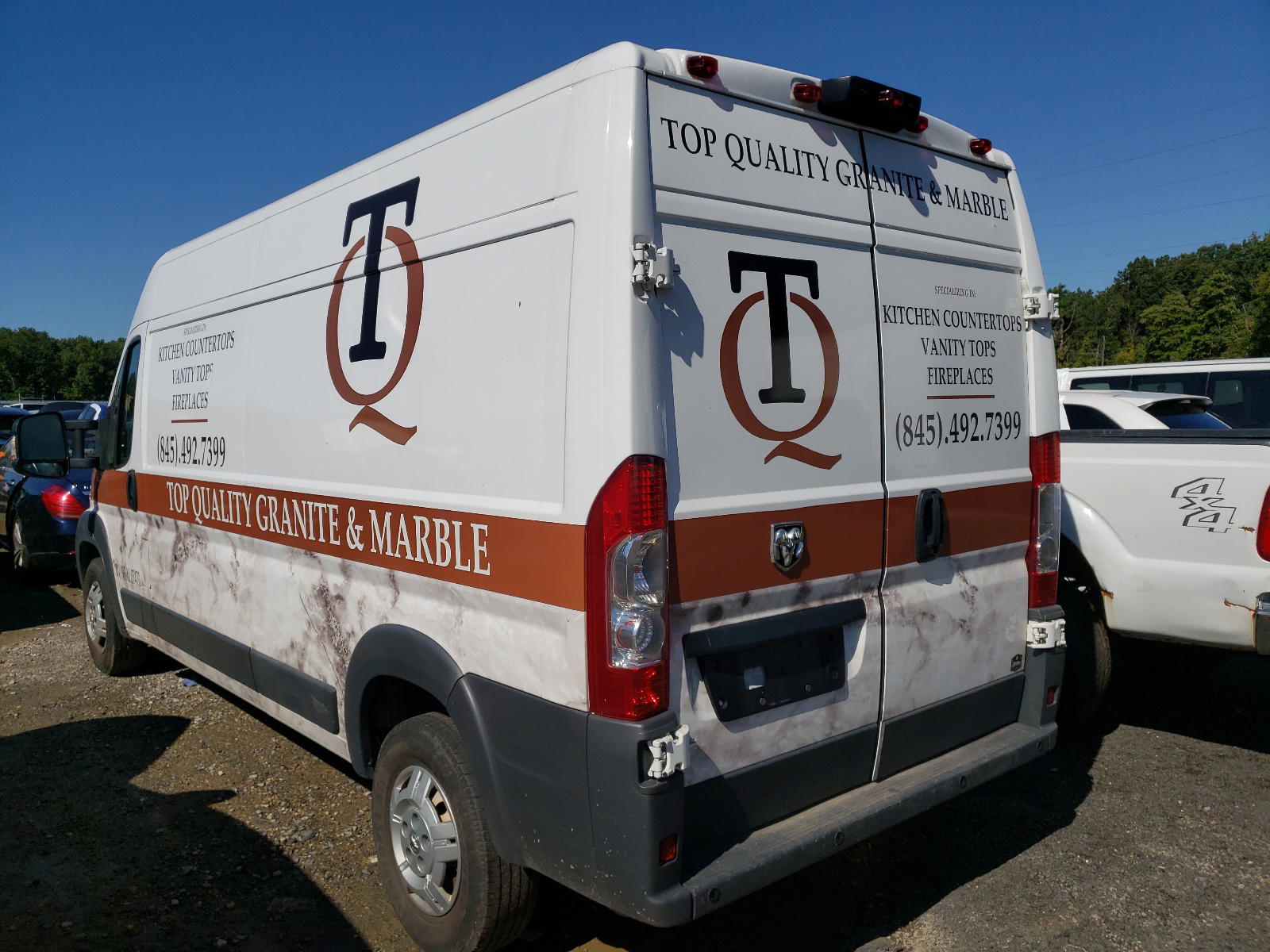 Photo 3 from auction – 2018 RAM PROMASTER with VIN 3C6TRVDG3JE158579