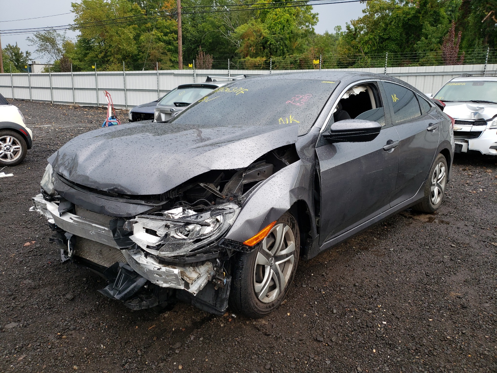 Photo 2 from auction – 2016 HONDA CIVIC LX with VIN 2HGFC2F53GH500760