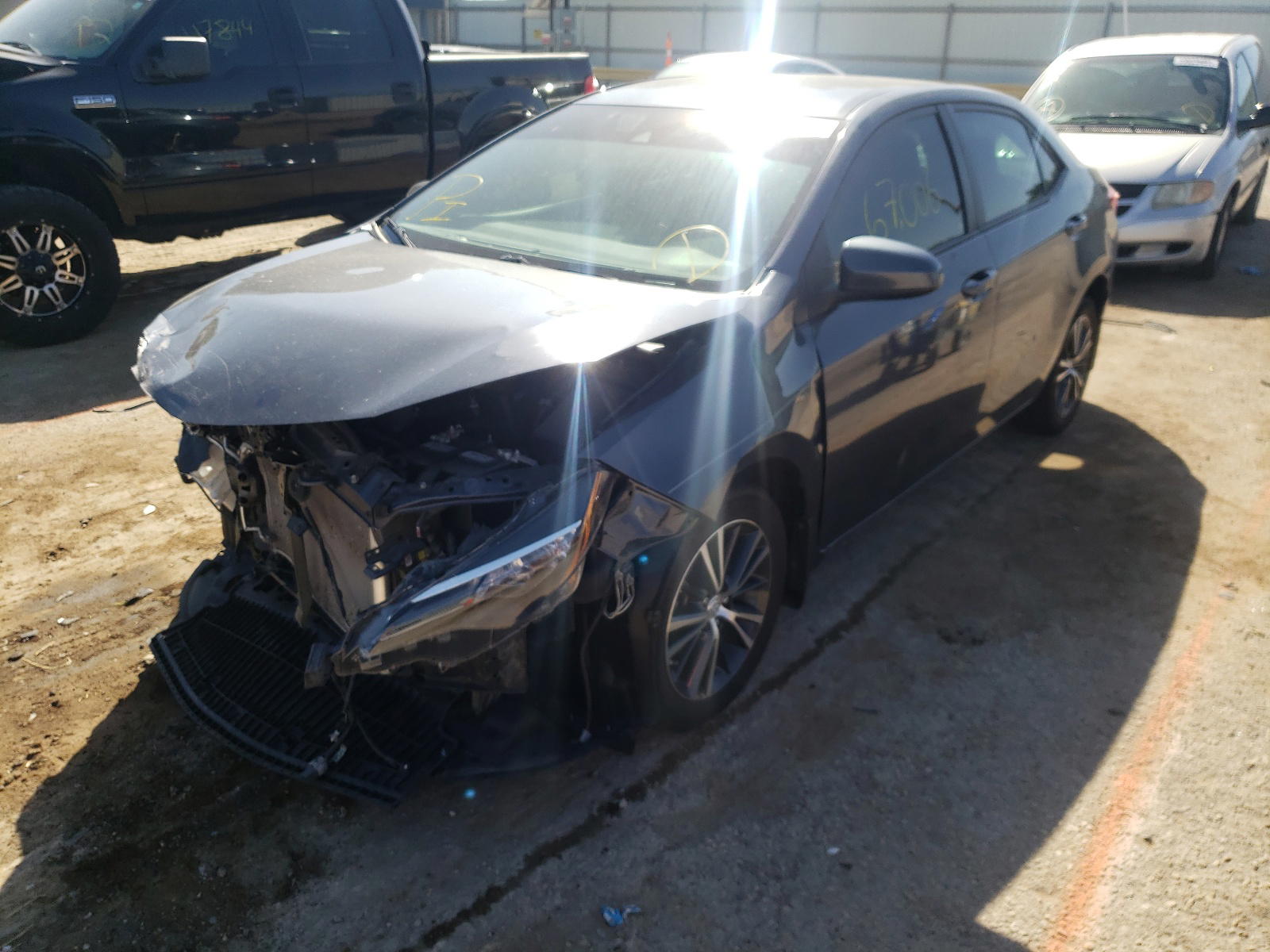 Photo 2 from auction – 2017 TOYOTA COROLLA L with VIN 5YFBURHE7HP629967