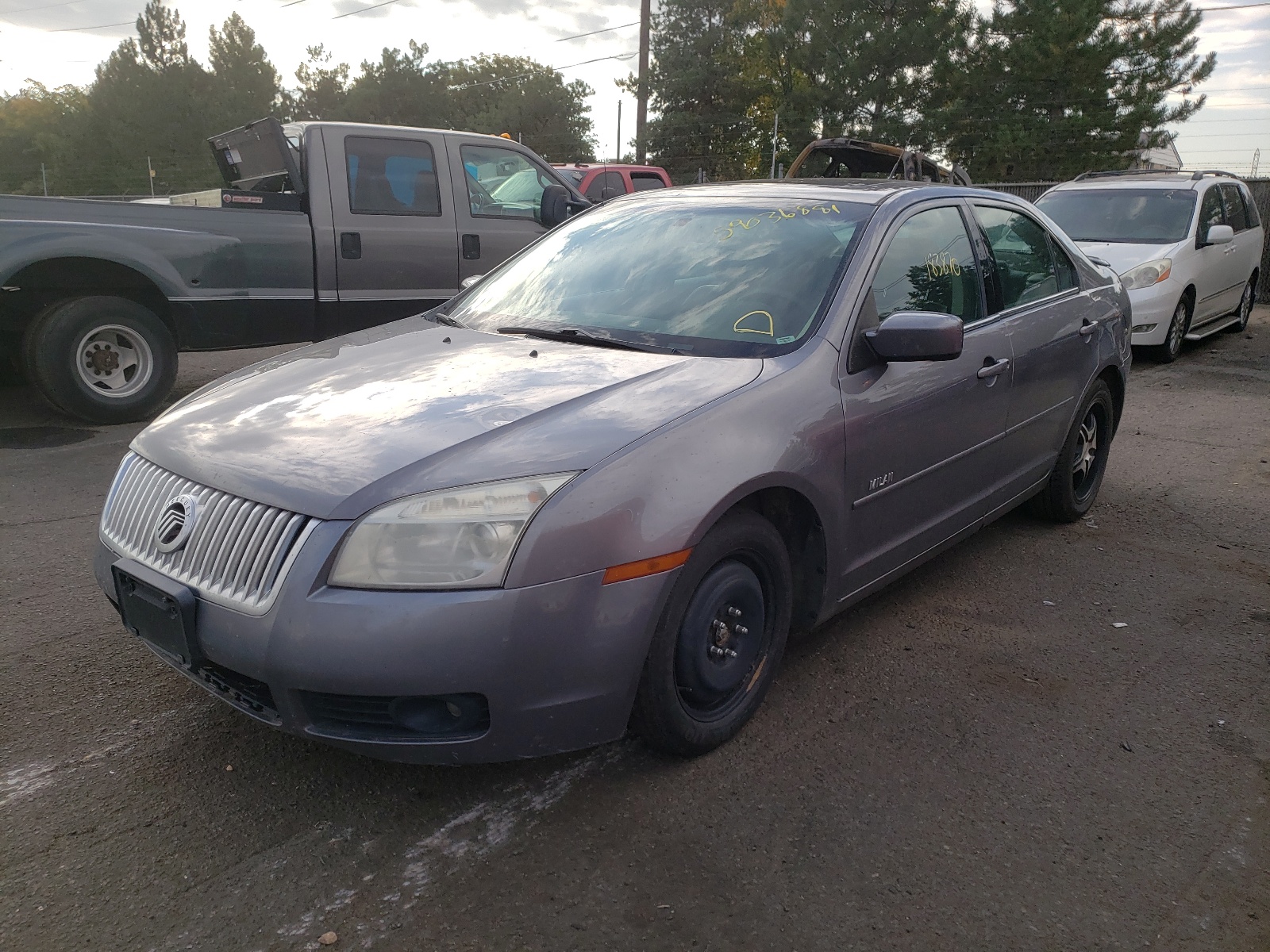 Photo 2 from auction – 2007 MERCURY MILAN PREM with VIN 3MEHM08157R640900