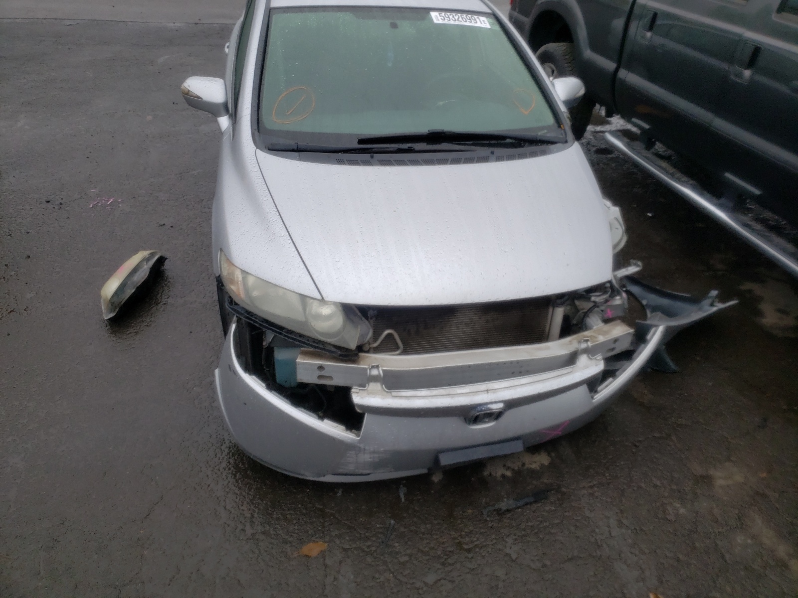 Photo 9 from auction – 2008 HONDA CIVIC HYBR with VIN JHMFA36218S021973