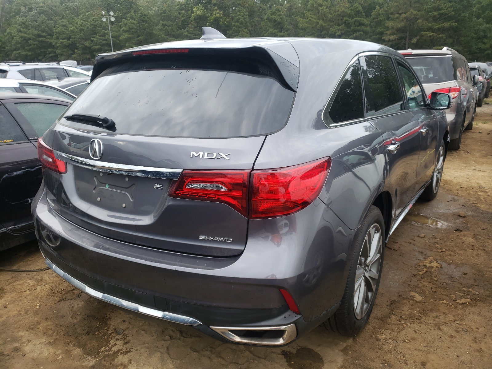 Фото 4 с аукциона – 2017 ACURA MDX TECHNO с VIN 5FRYD4H58HB032883