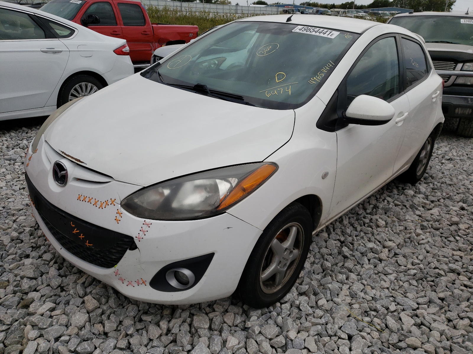Photo 2 from auction – 2013 MAZDA 2 with VIN JM1DE1LY6D0166474