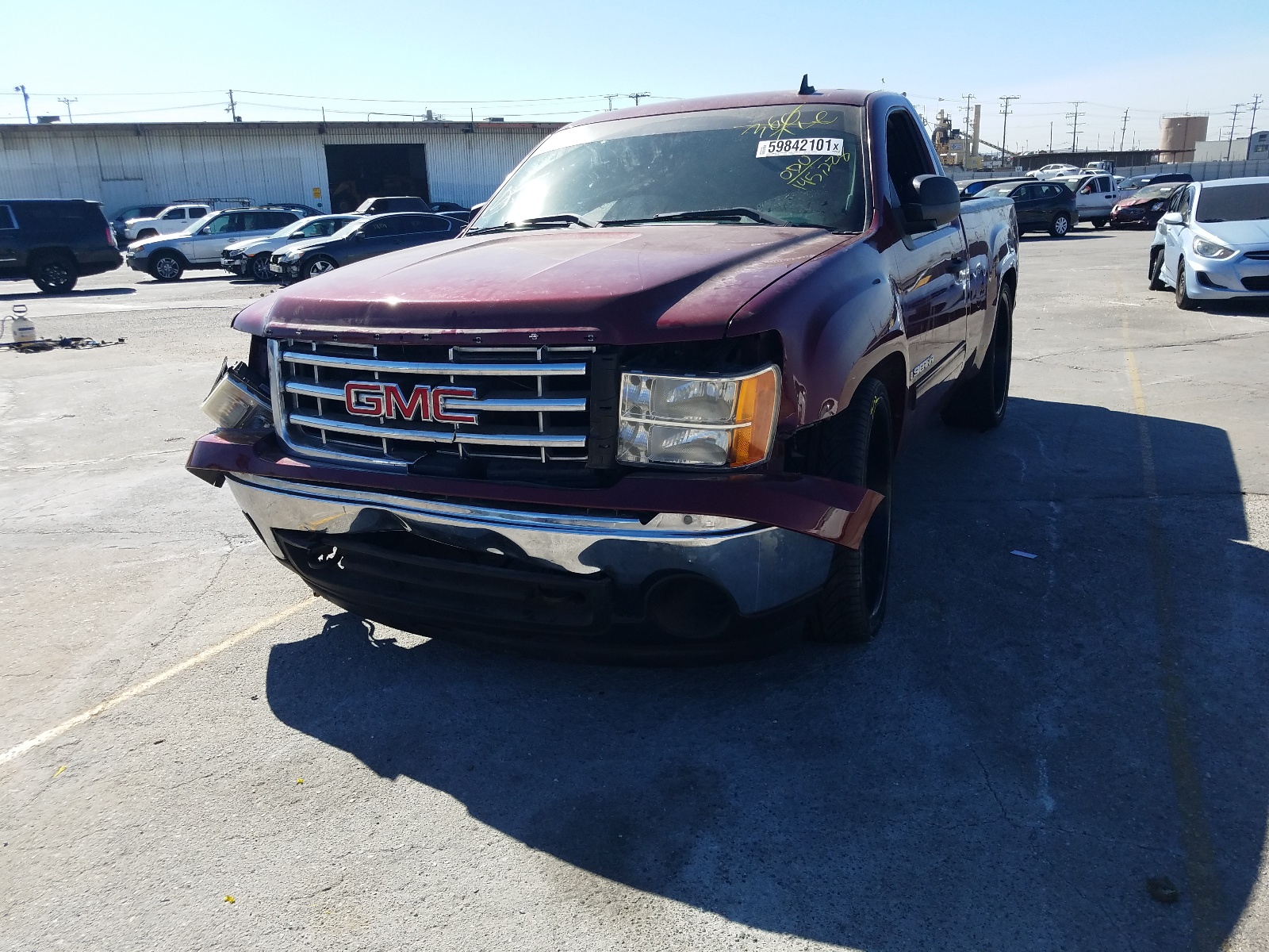Photo 9 from auction – 2008 GMC SIERRA C15 with VIN 1GTEC14J08Z112049