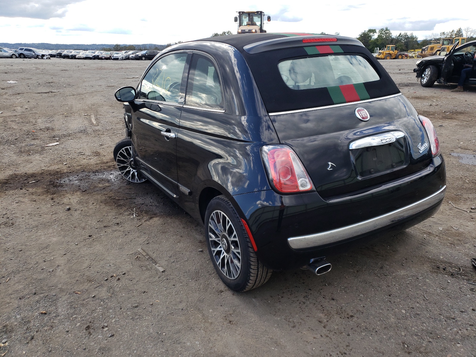 Photo 3 from auction – 2013 FIAT 500 LOUNGE with VIN 3C3CFFER4DT718427