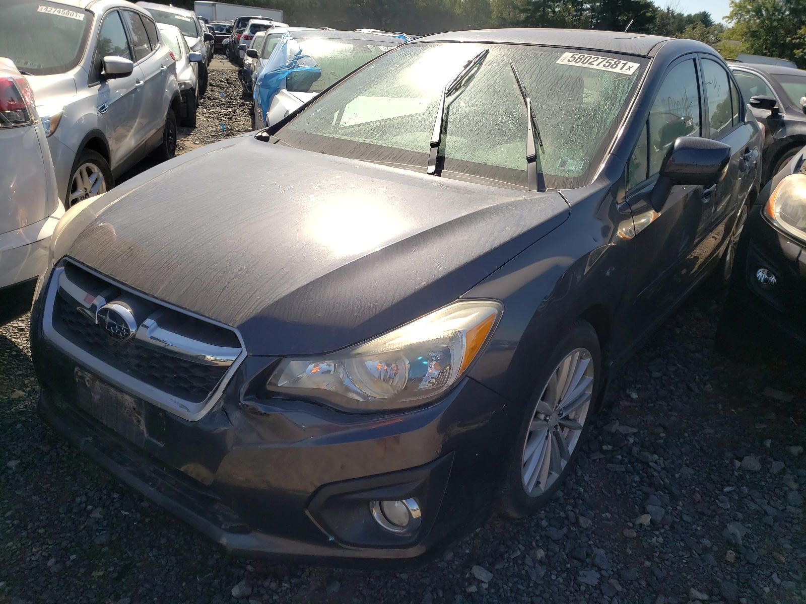 Photo 2 from auction – 2013 SUBARU IMPREZA PR with VIN JF1GJAD67DH027645