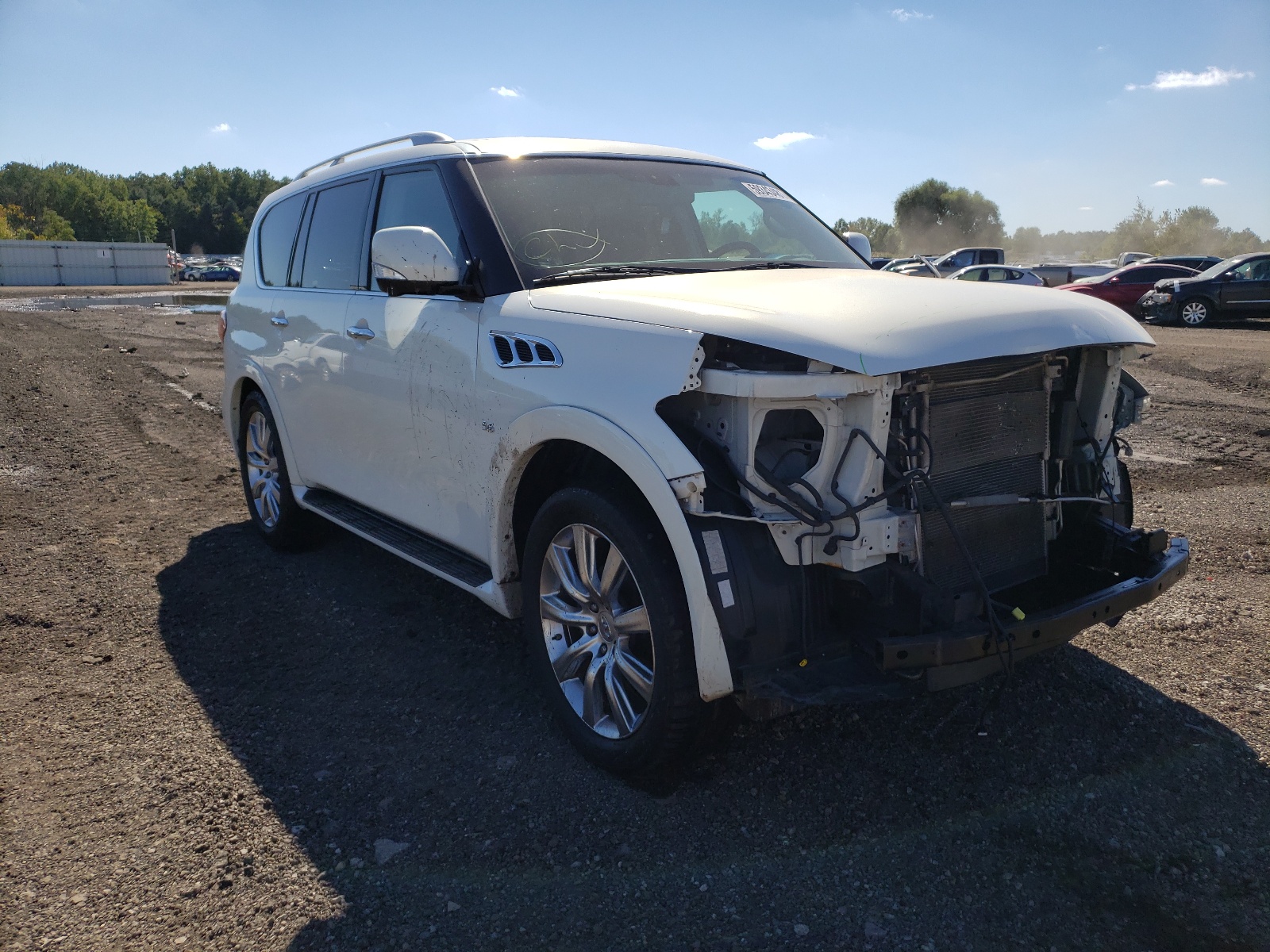 Photo 1 from auction – 2014 INFINITI QX80 with VIN JN8AZ2NE1E9062525