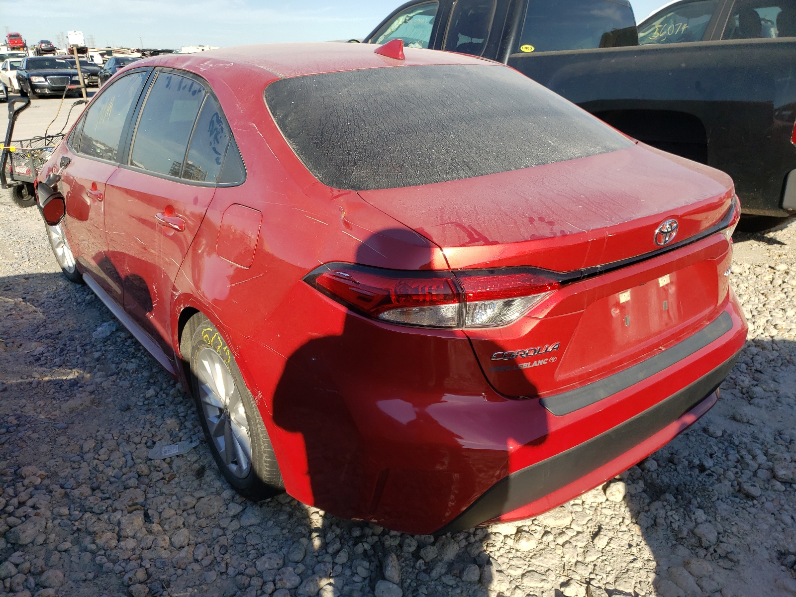 Photo 3 from auction – 2020 TOYOTA COROLLA LE with VIN 5YFHPRAE7LP016073