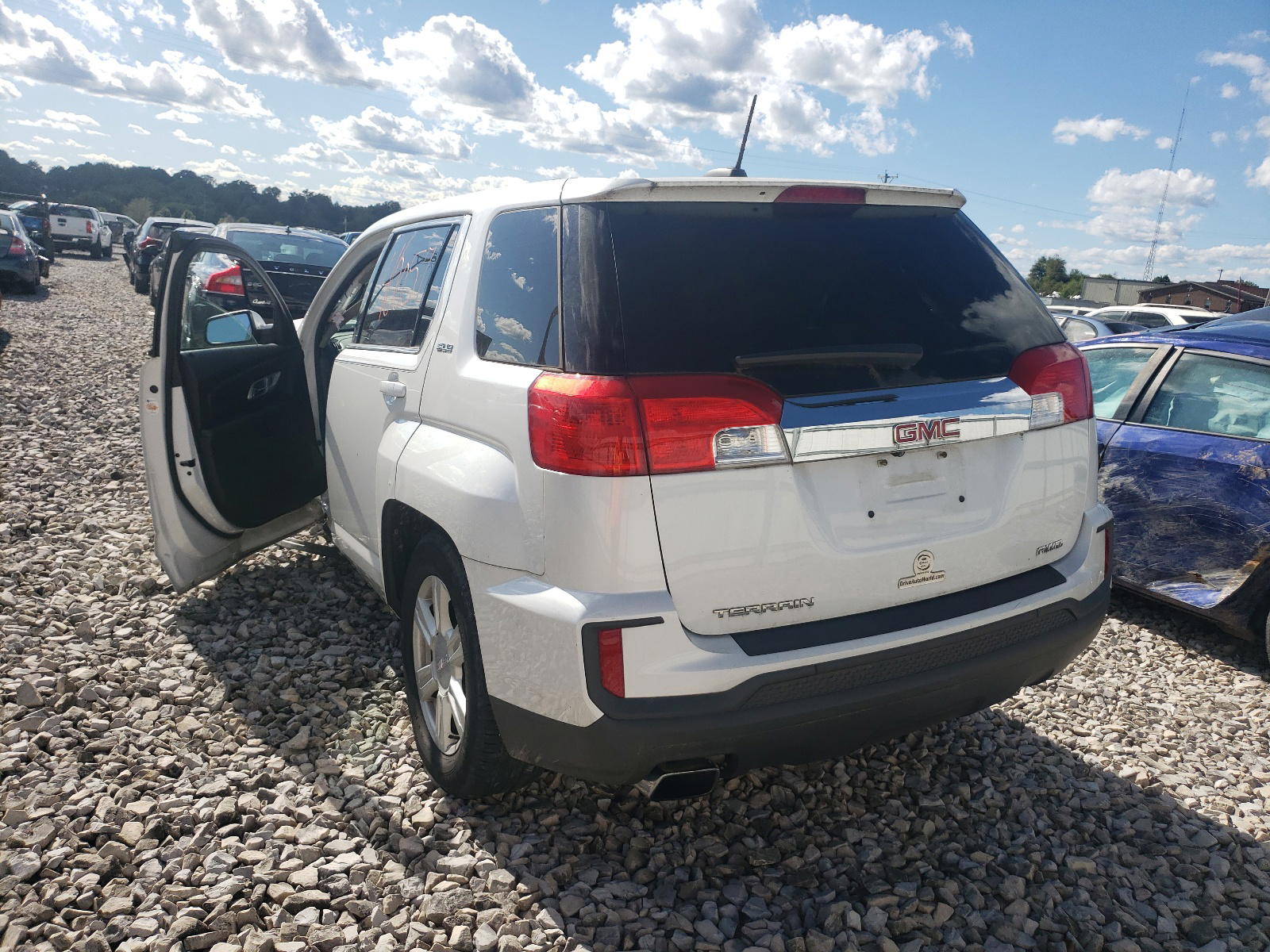 Photo 3 from auction – 2016 GMC TERRAIN SL with VIN 2GKFLSEK5G6223194