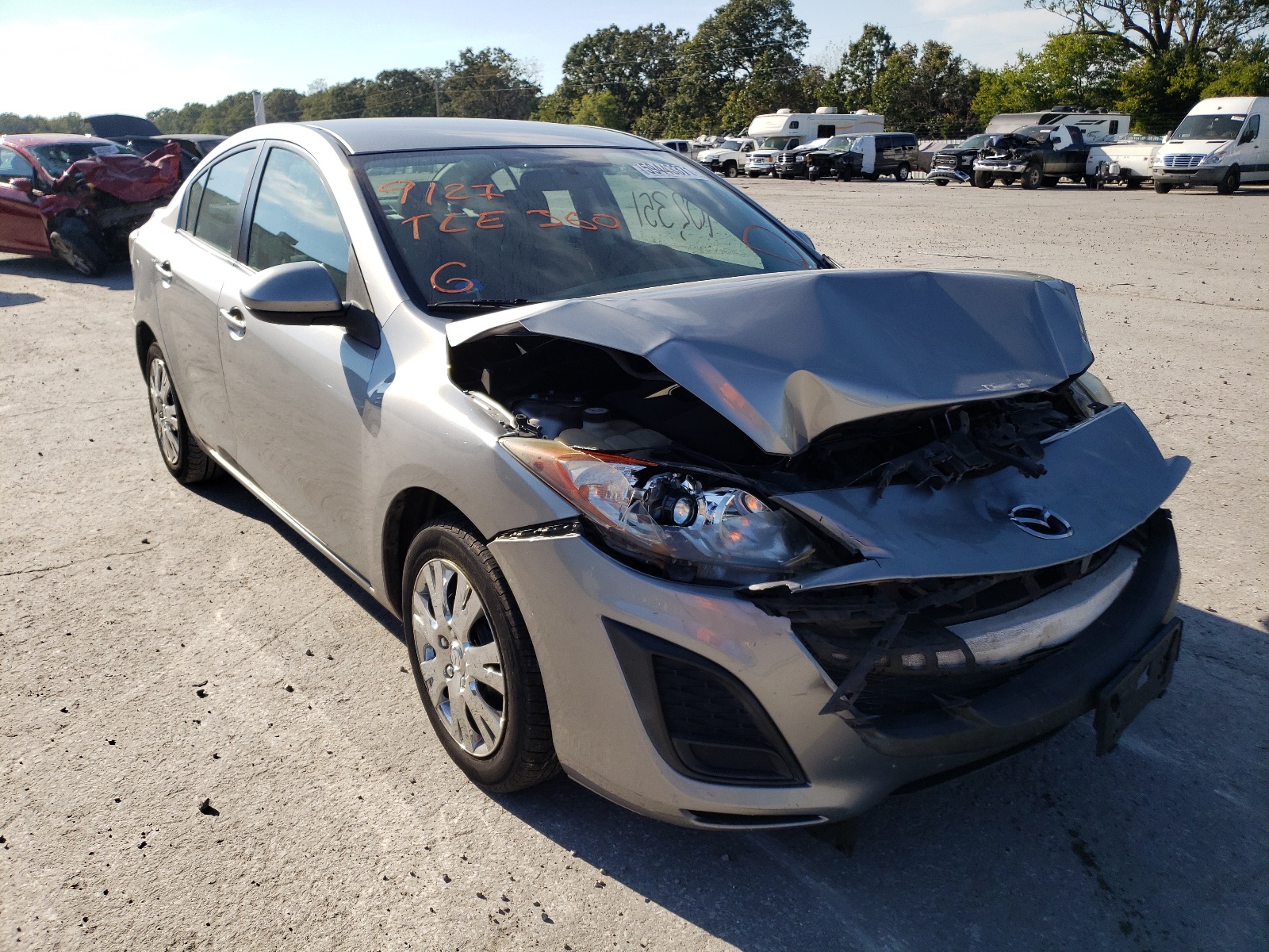 MAZDA 3 I 2010 with VIN JM1BL1SF3A1251114 - Photo from auction