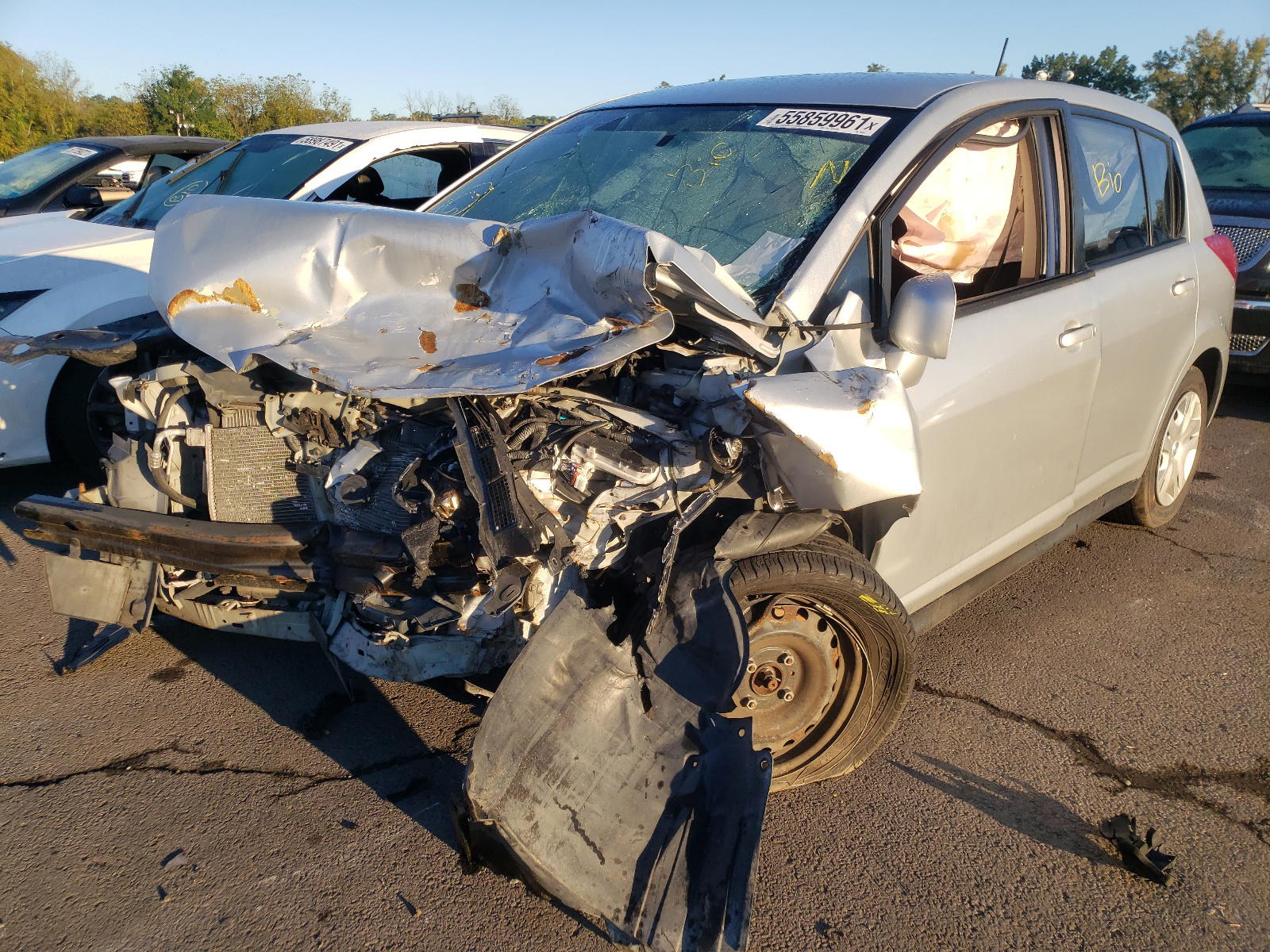 Photo 2 from auction – 2012 NISSAN VERSA S with VIN 3N1BC1CP3CK266224