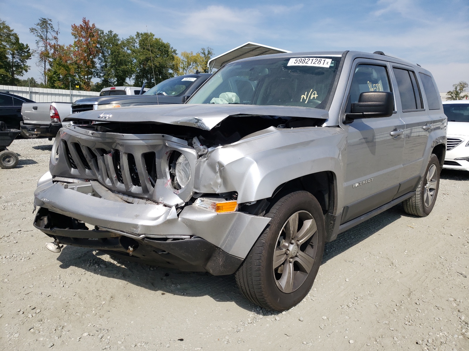 Photo 2 from auction – 2016 JEEP PATRIOT LA with VIN 1C4NJPFA3GD676327