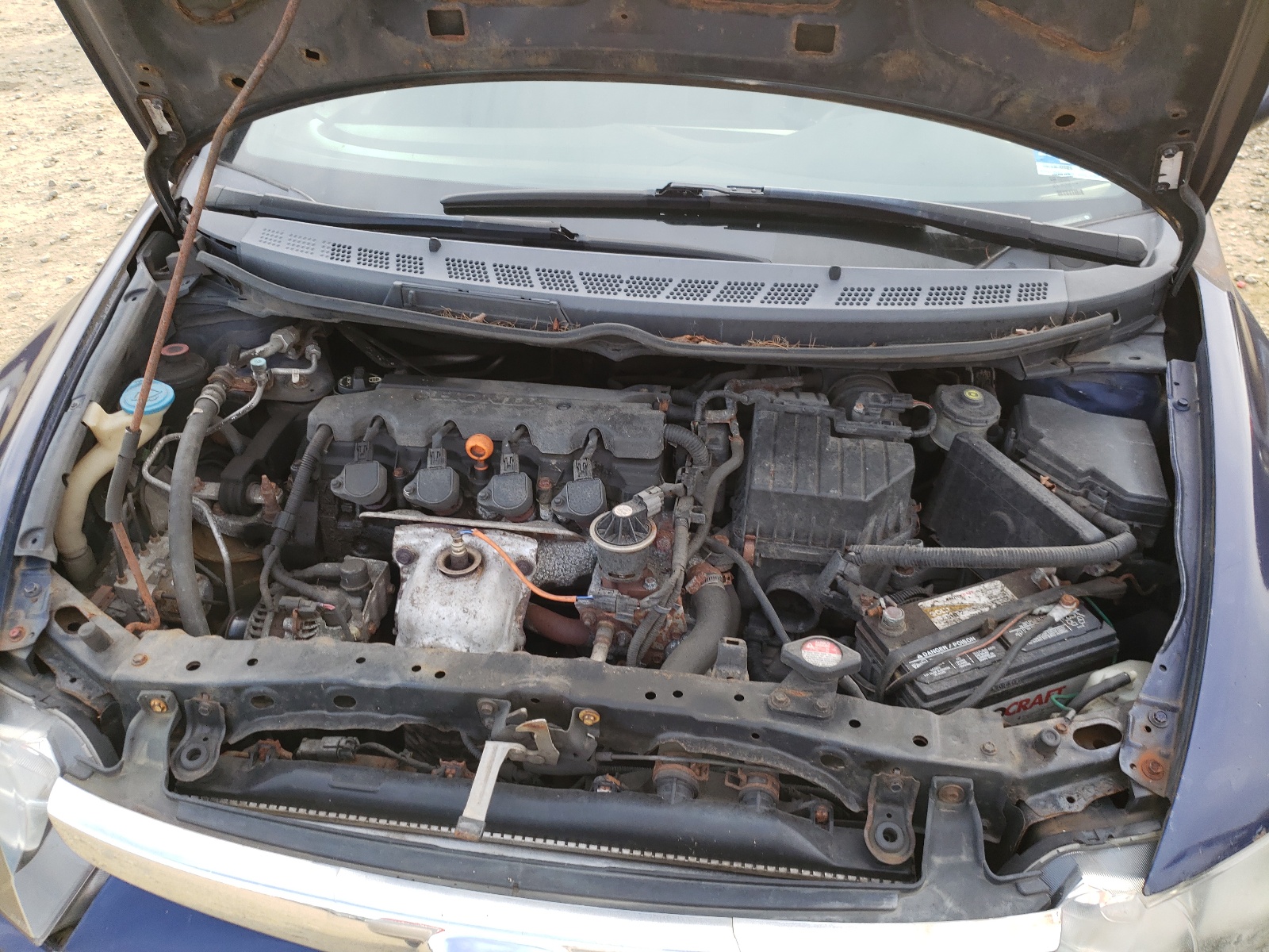 Photo 7 from auction – 2007 HONDA CIVIC LX with VIN 1HGFA16537L093705