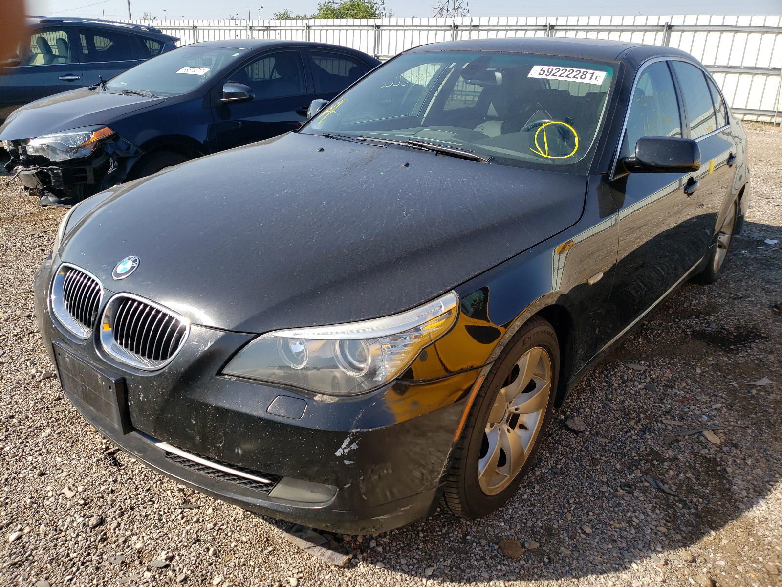 Photo 2 from auction – 2008 BMW 528I with VIN WBANU53598CT01551