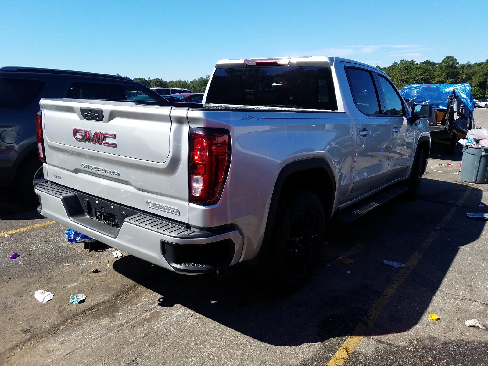 Photo 4 from auction – 2021 GMC SIERRA K15 with VIN 3GTU9CED9MG371311