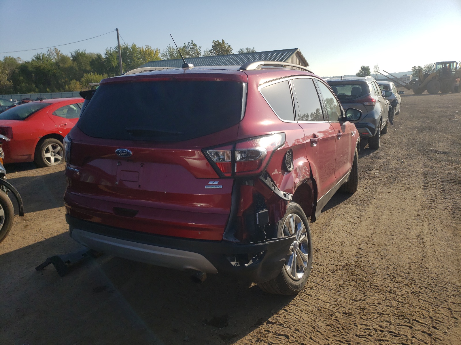 Photo 4 from auction – 2017 FORD ESCAPE SE with VIN 1FMCU0GD1HUC86614