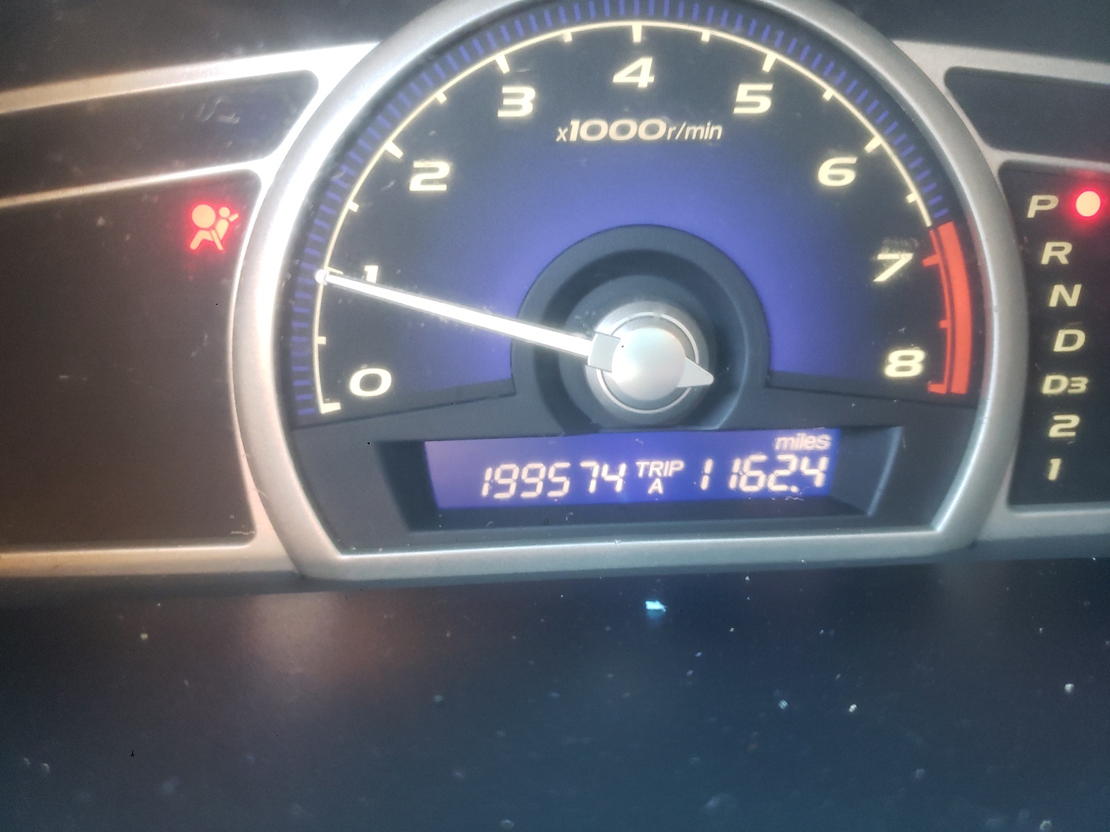 Photo 8 from auction – 2007 HONDA CIVIC EX with VIN 1HGFA16877L099792