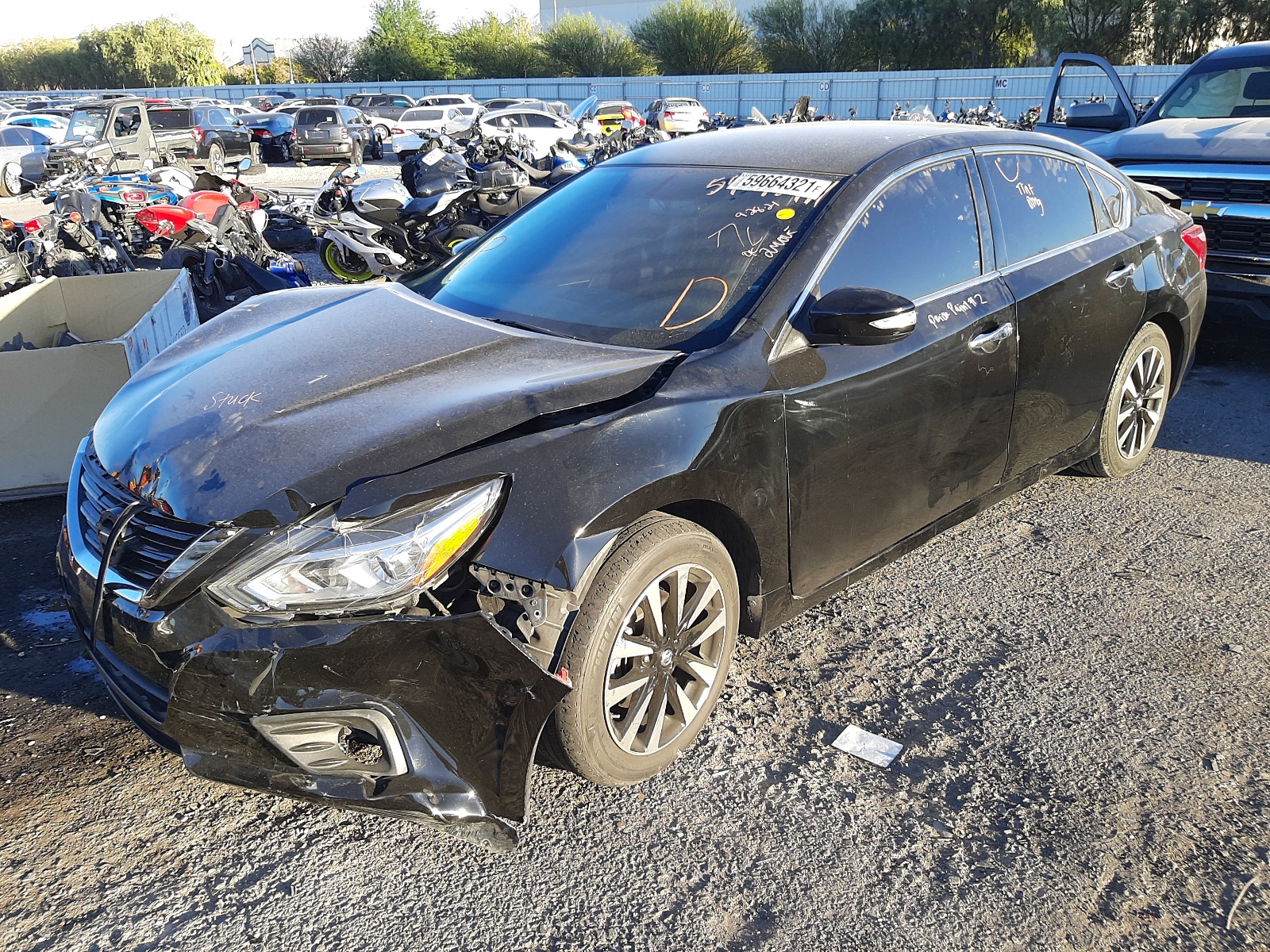 Photo 2 from auction – 2018 NISSAN ALTIMA 2.5 with VIN 1N4AL3AP2JC150822