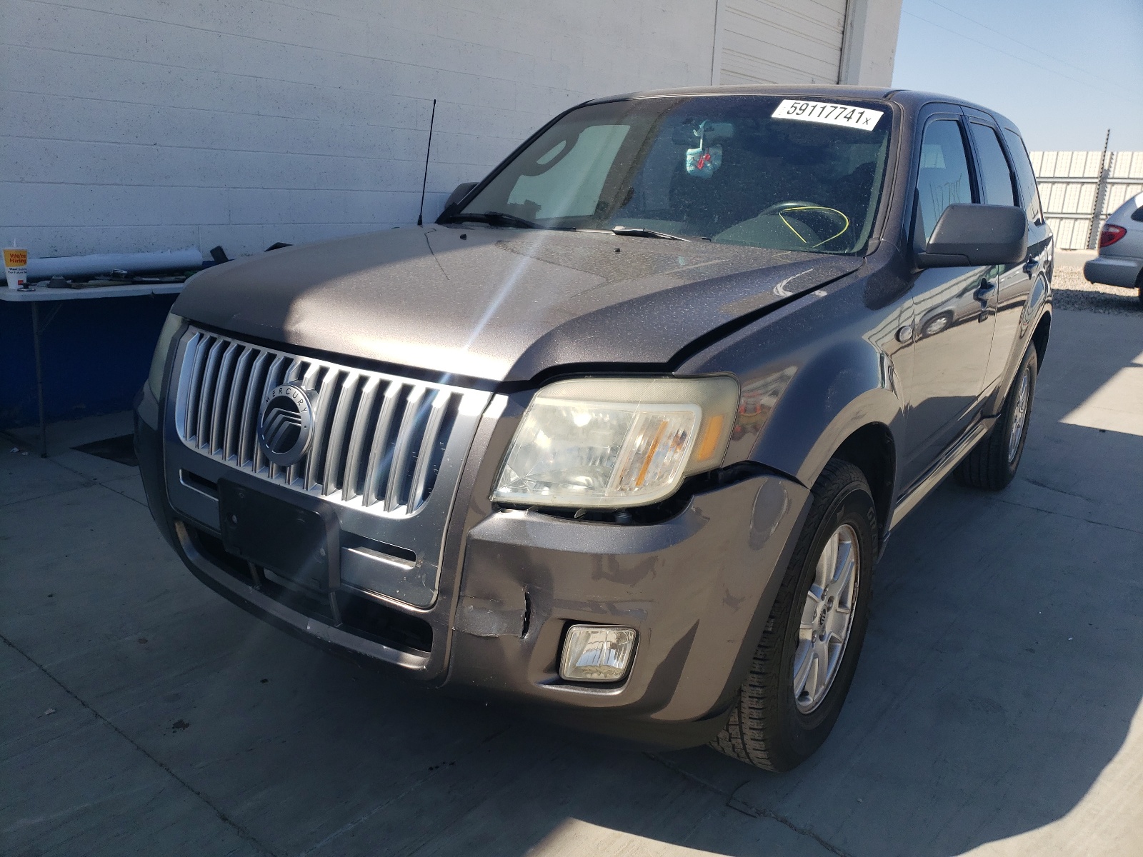 Photo 2 from auction – 2009 MERCURY MARINER with VIN 4M2CU81G89KJ19793