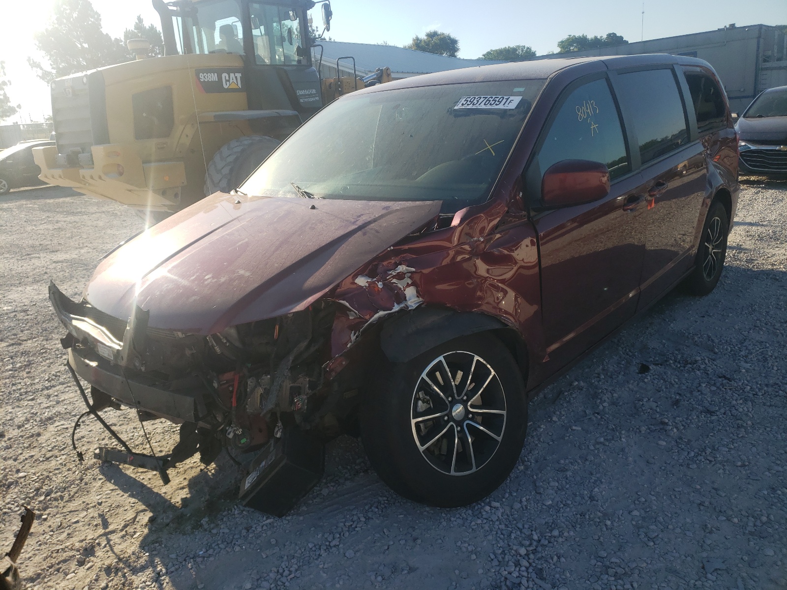 Photo 2 from auction – 2018 DODGE GRAND CARA with VIN 2C4RDGBG8JR223425