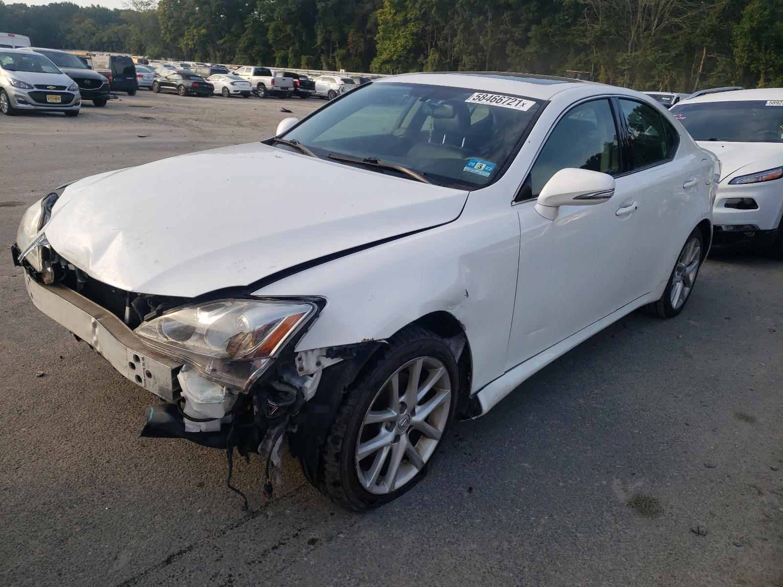 Photo 2 from auction – 2011 LEXUS IS 250 with VIN JTHCF5C21B5048486