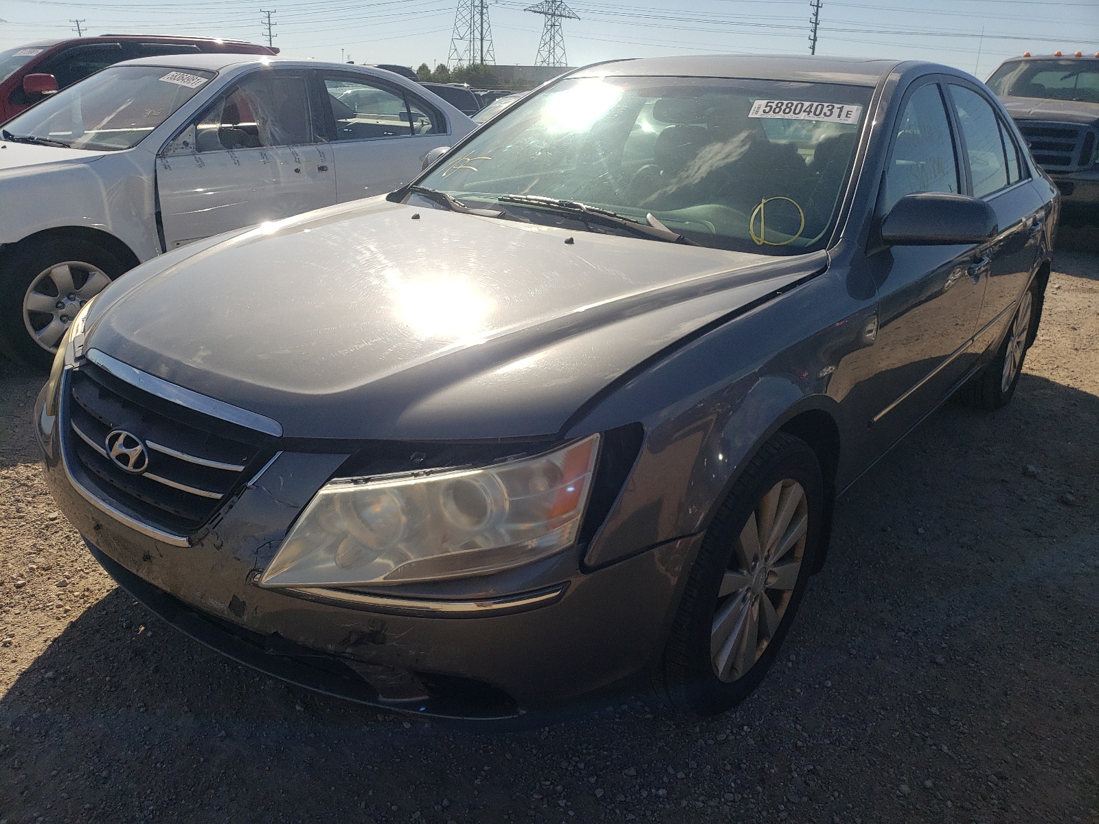 Photo 2 from auction – 2009 HYUNDAI SONATA SE with VIN 5NPEU46F99H499278