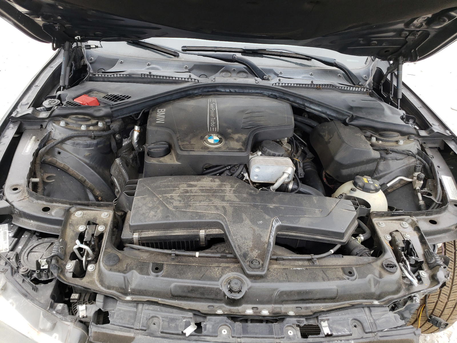Photo 7 from auction – 2015 BMW 320 with VIN WBA3B1G57FNT03641