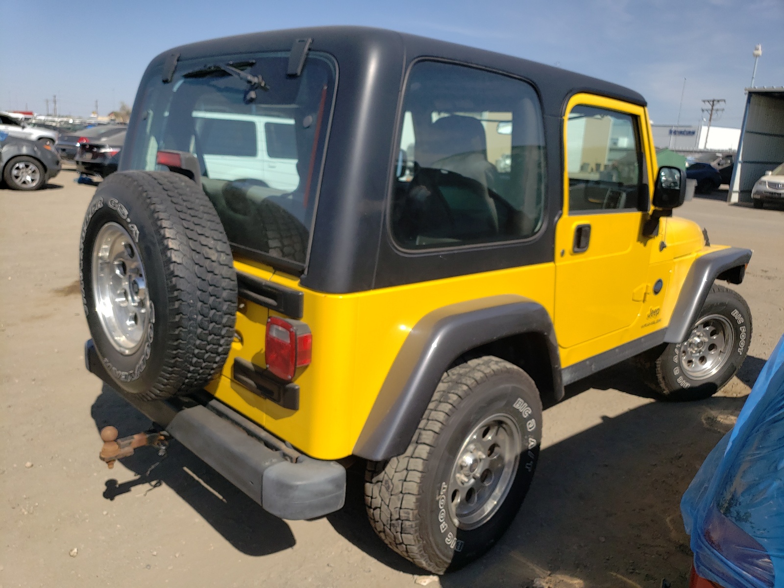 Photo 4 from auction – 2004 JEEP WRANGLER X with VIN 1J4FA39S84P781547