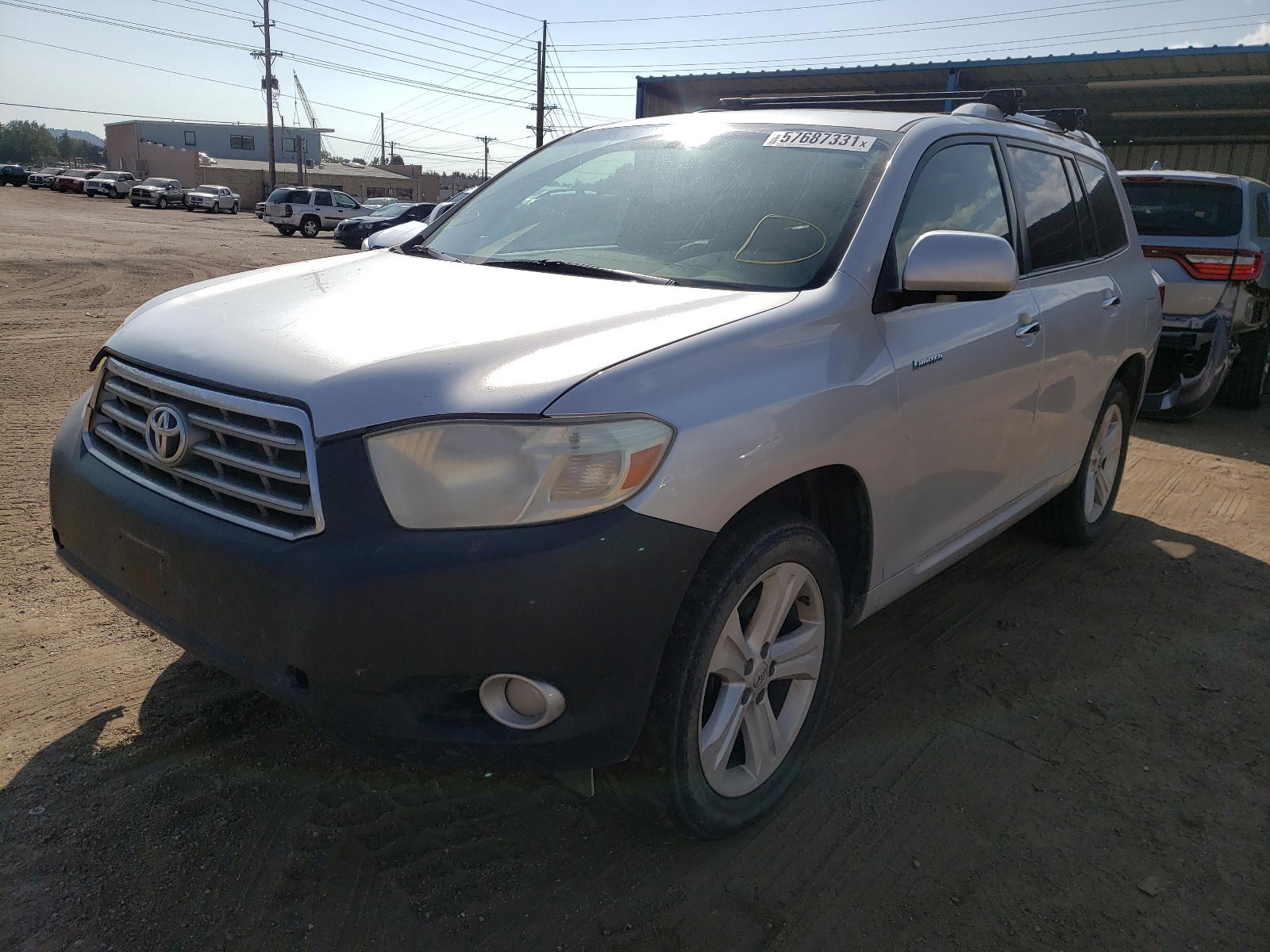 Photo 2 from auction – 2008 TOYOTA HIGHLANDER with VIN JTEES42A782083886