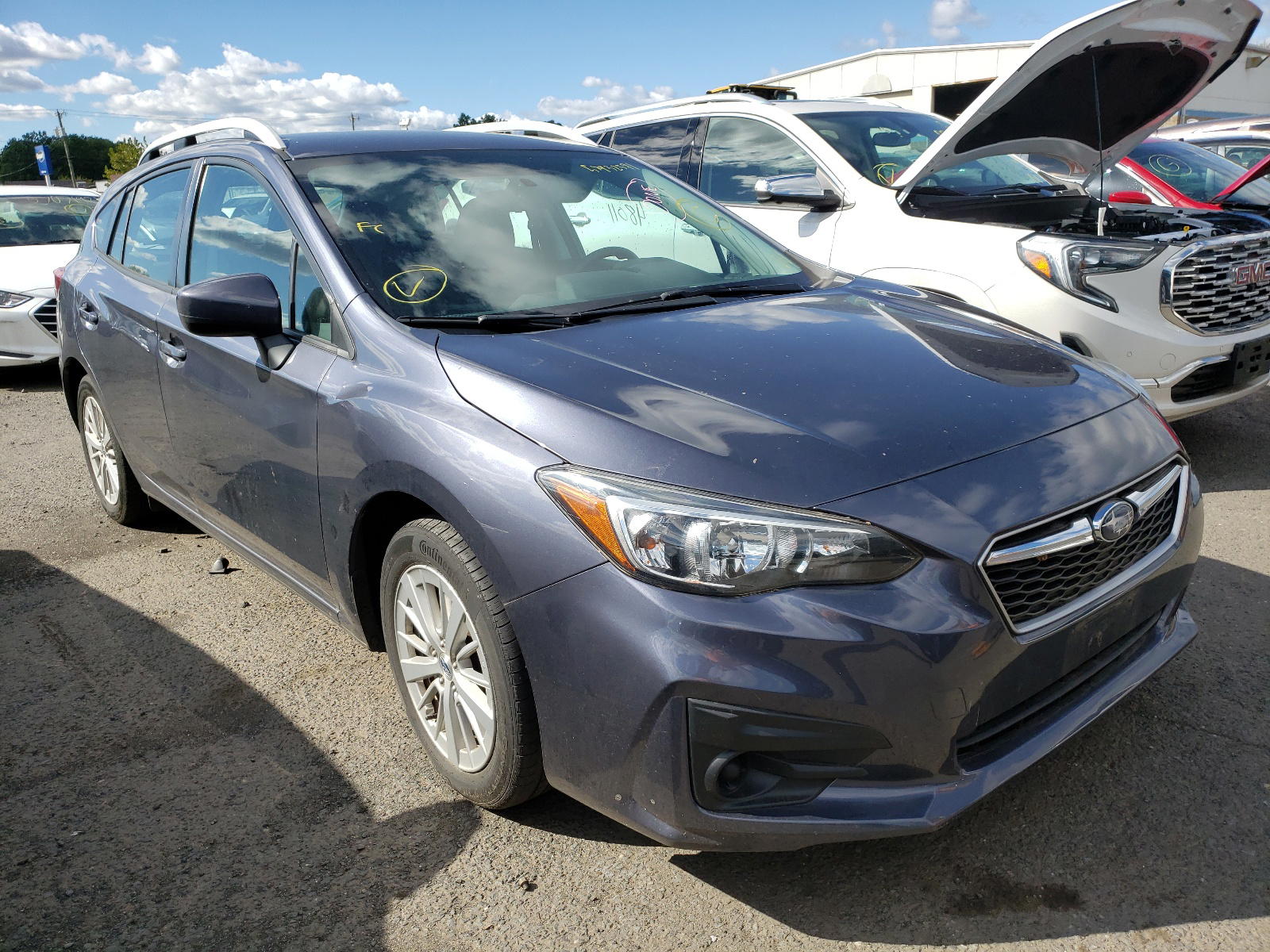 SUBARU IMPREZA PR 2017 with VIN 4S3GTAB67H3725795 - Photo from auction