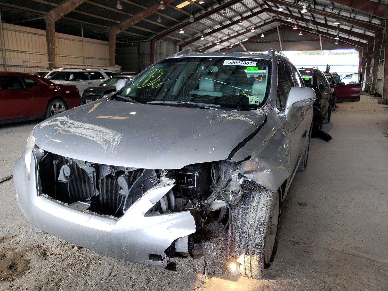 Photo 2 from auction – 2012 LEXUS RX 350 with VIN 2T2ZK1BA4CC085301