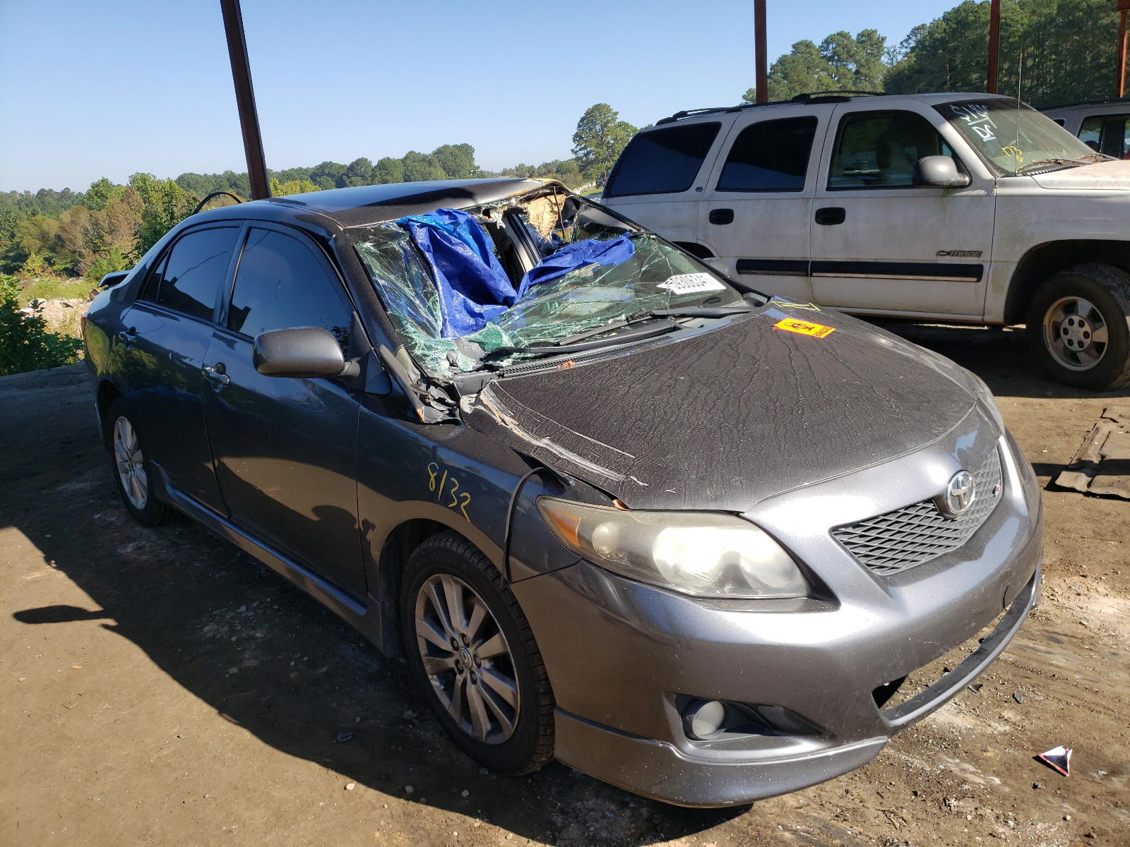 TOYOTA COROLLA BA 2010 with VIN 2T1BU4EE5AC493318 - Photo from auction