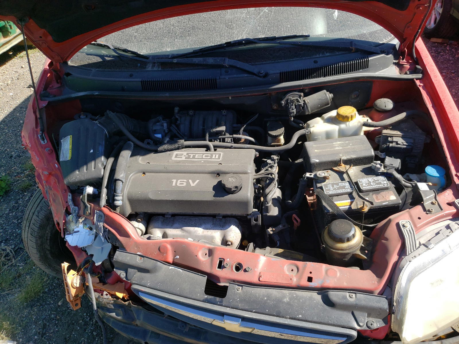 Photo 7 from auction – 2006 CHEVROLET AVEO BASE with VIN KL1TD66636B623780