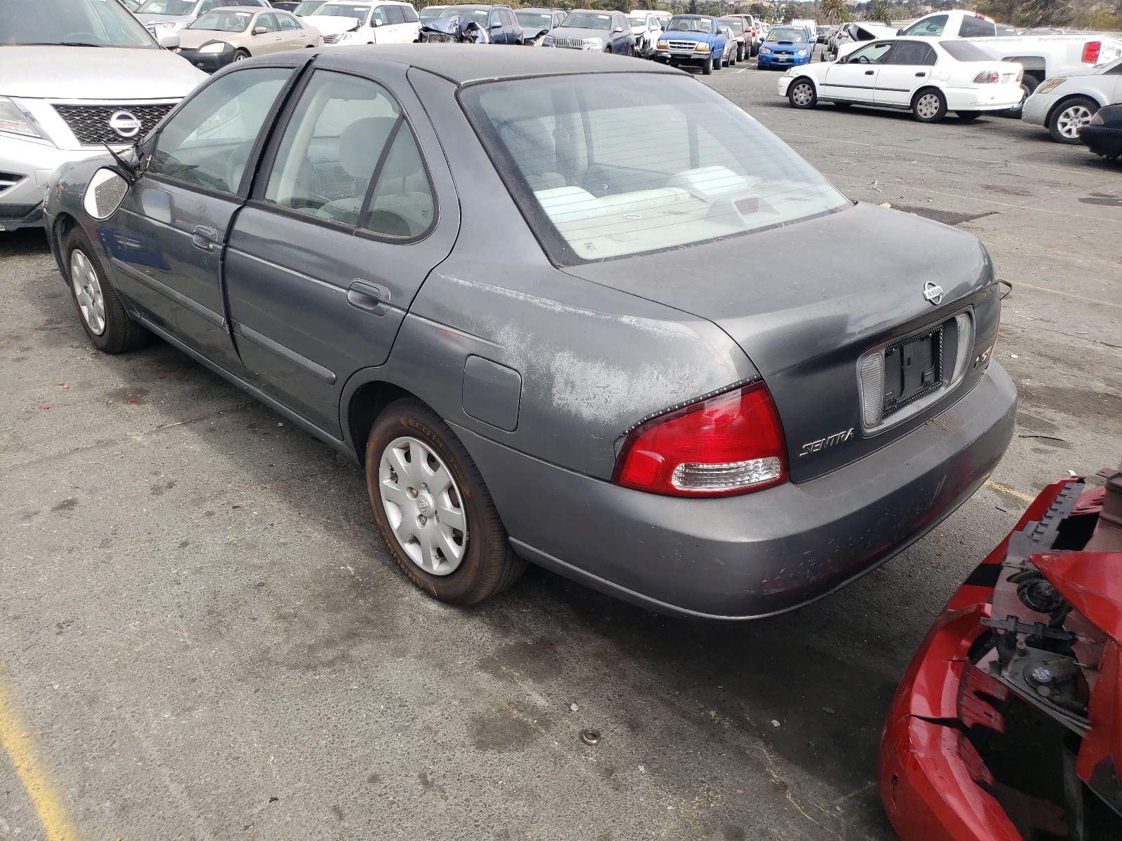 Photo 3 from auction – 2001 NISSAN SENTRA XE with VIN 3N1CB51D91L512224