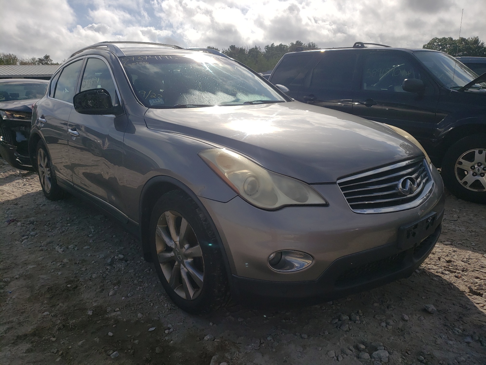 INFINITI EX35 BASE 2008 with VIN JNKAJ09F68M354567 - Photo from auction