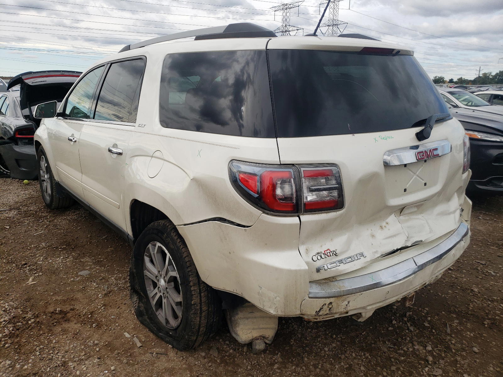 Photo 3 from auction – 2013 GMC ACADIA SLT with VIN 1GKKVRKD0DJ237302