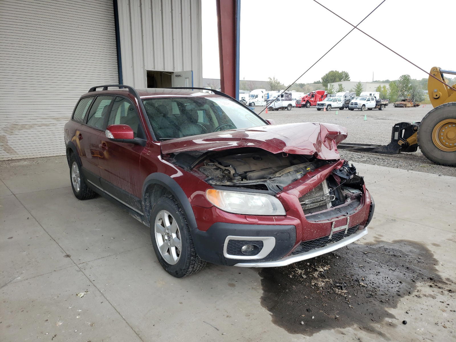 VOLVO XC70 2008 with VIN YV4BZ982981018993 - Photo from auction