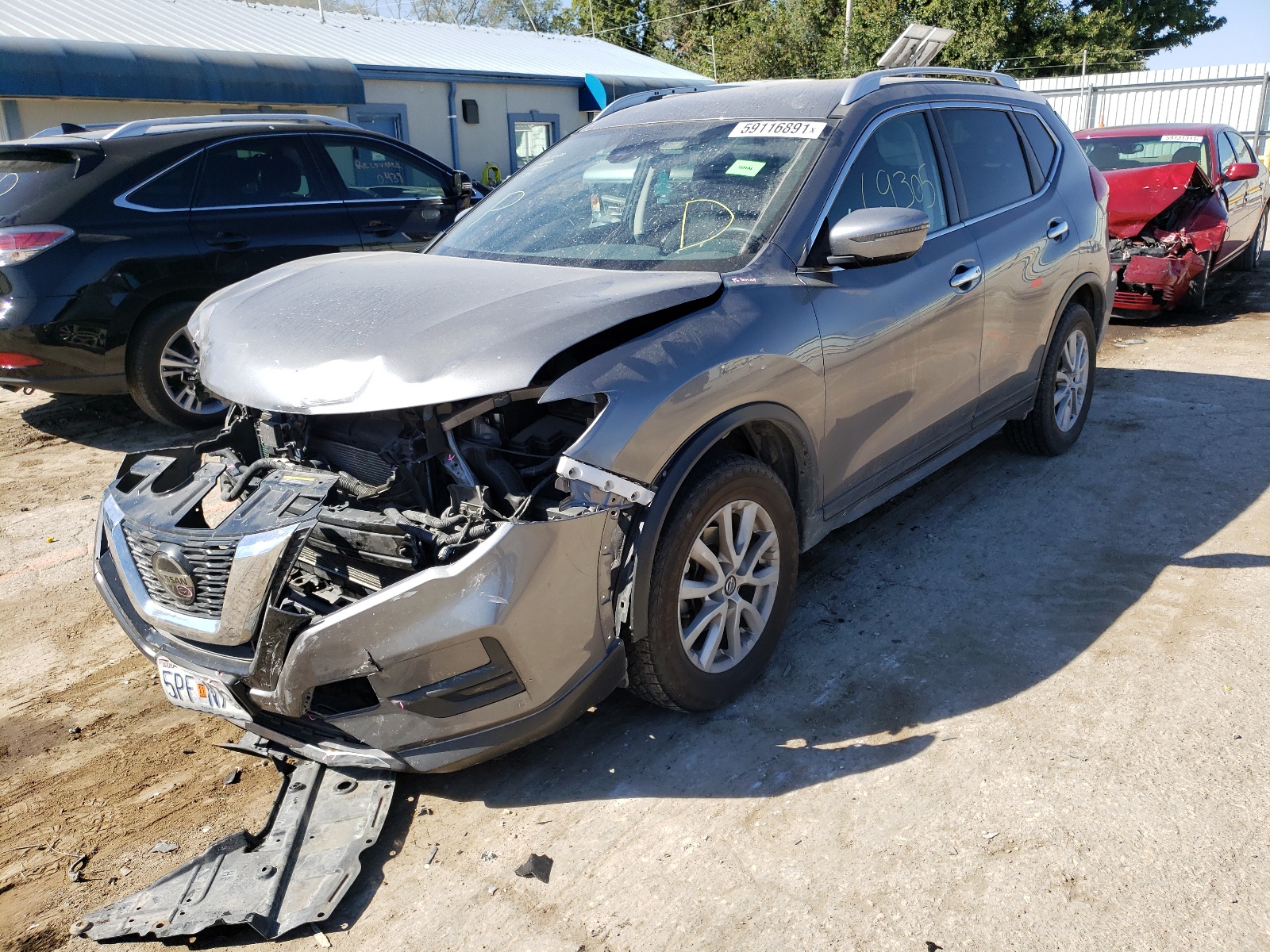 Photo 2 from auction – 2019 NISSAN ROGUE S with VIN KNMAT2MV4KP515140