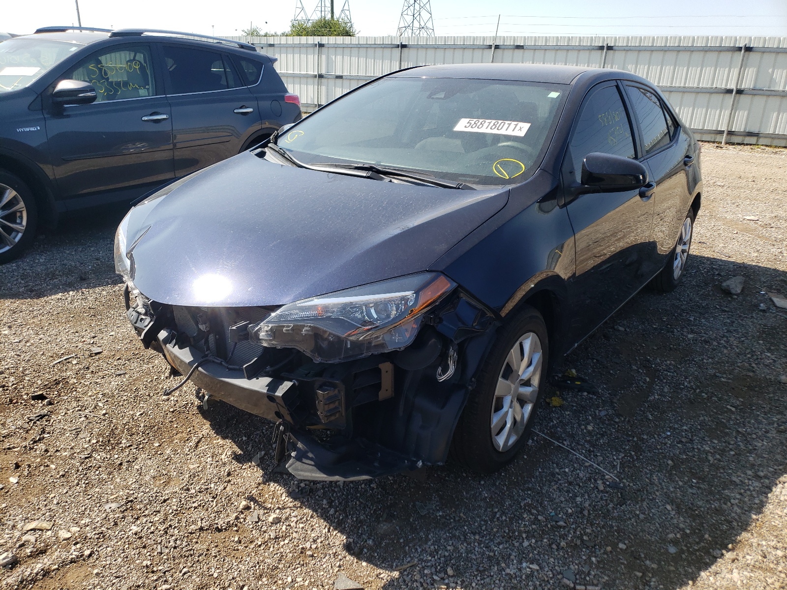 Photo 2 from auction – 2019 TOYOTA COROLLA L with VIN 5YFBURHE0KP901184
