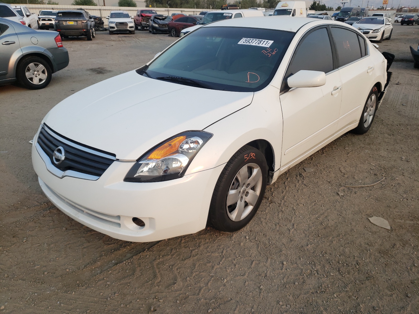 Photo 2 from auction – 2008 NISSAN ALTIMA 2.5 with VIN 1N4AL21E48N560223