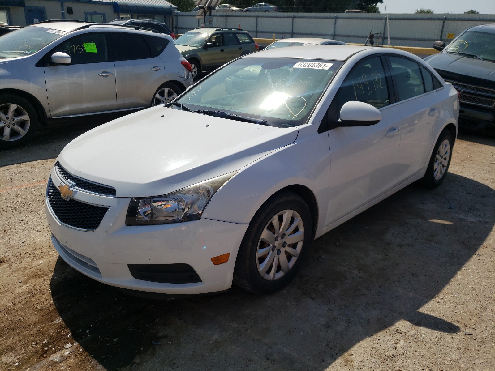 Photo 2 from auction – 2011 CHEVROLET CRUZE LT with VIN 1G1PF5S91B7244555